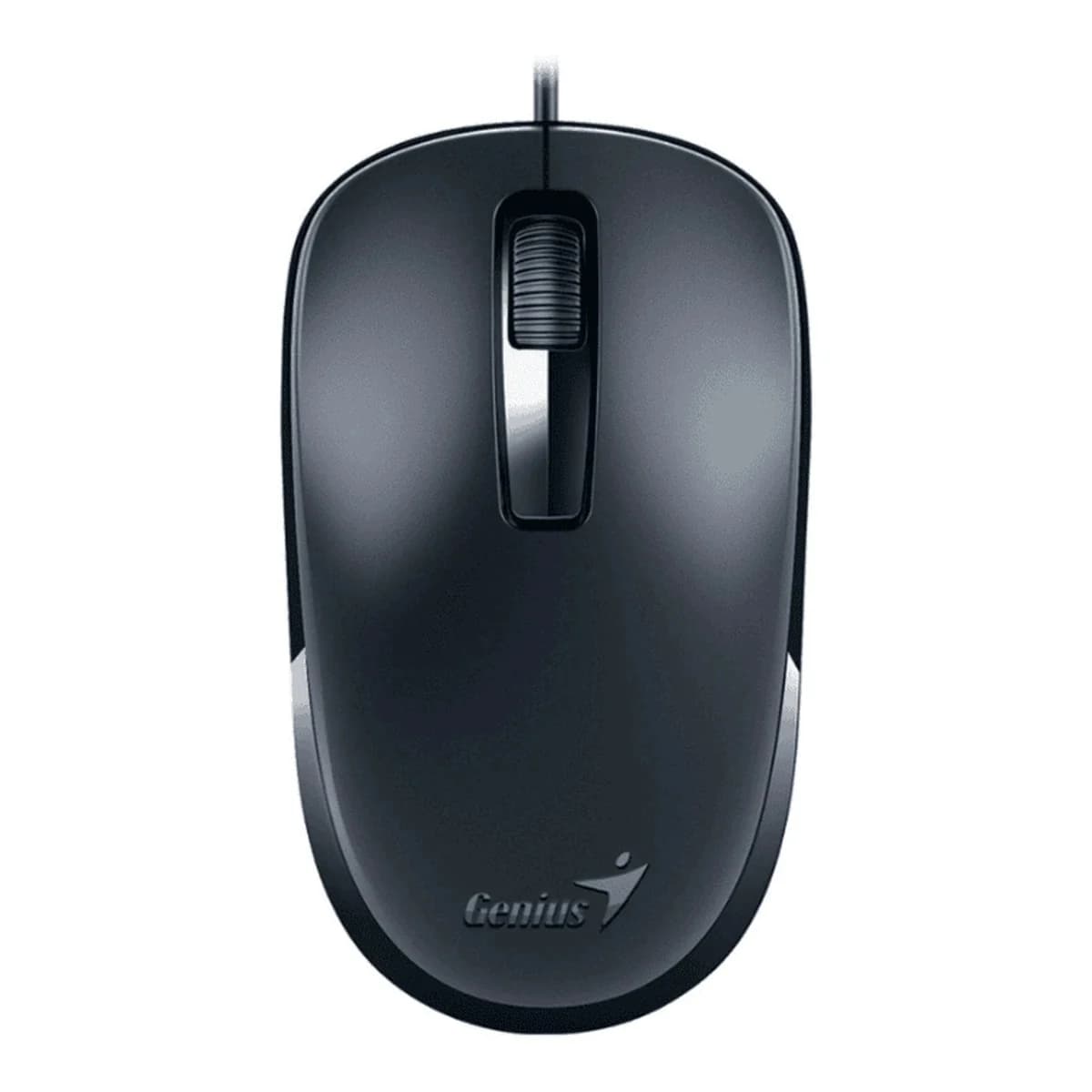 Genius miš DX-125, žičani, USBkonektor, optički, 3 tipke,crni