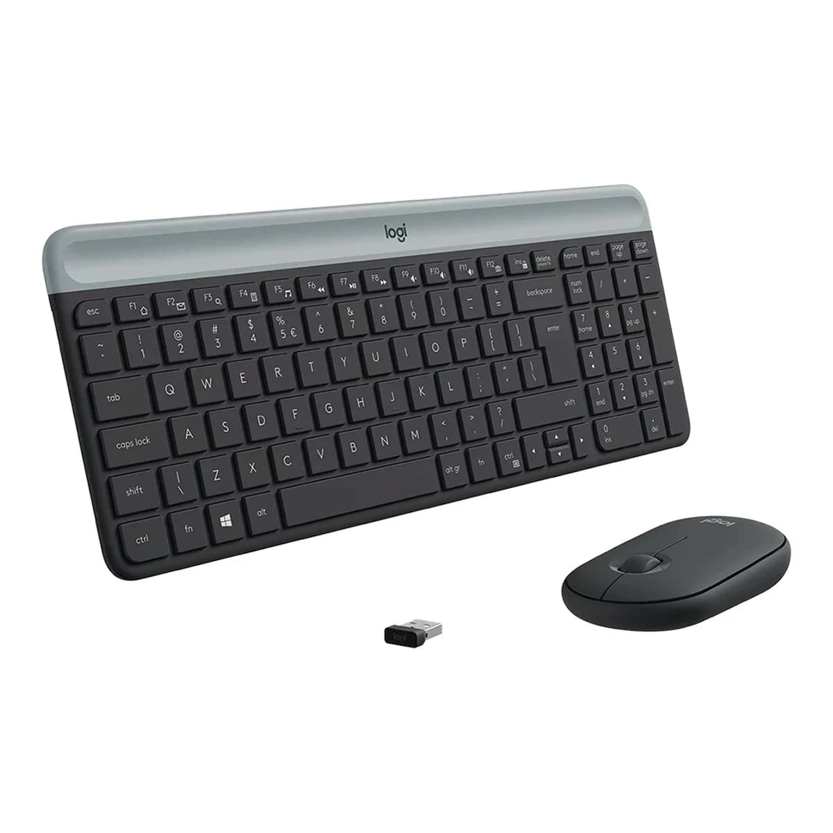 LOGITECH Tastatura Bezicna MK470 Slim Combo, 2.4GHz, US, Silent