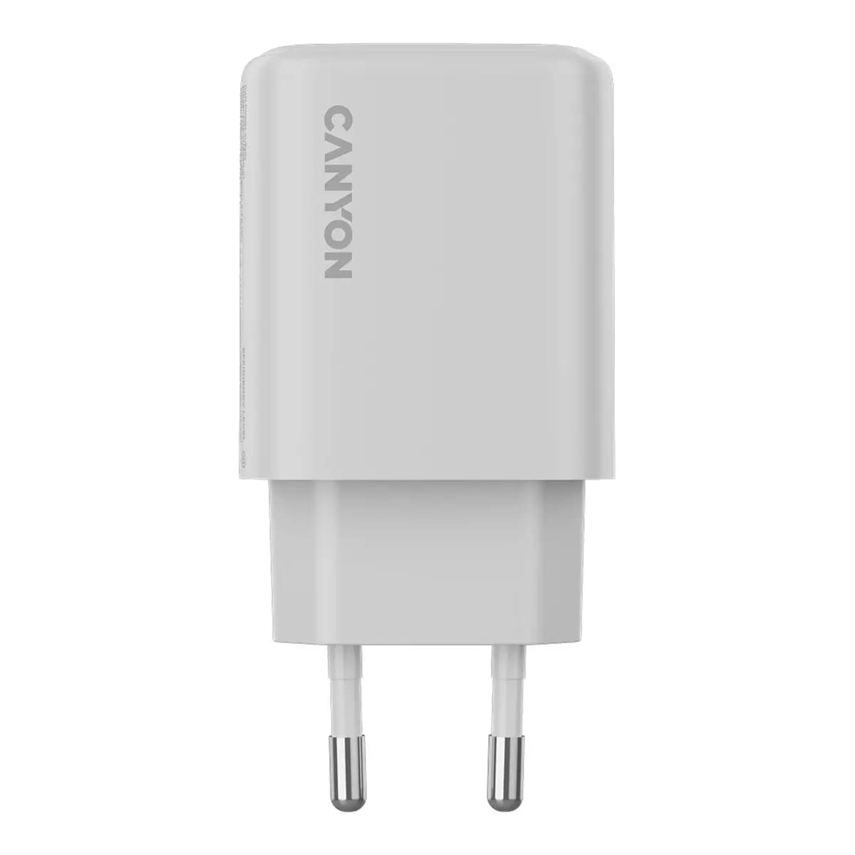 Canyon Punjač OnCharge 250 25W, 1x PD, 1x QC, EU, Bijeli