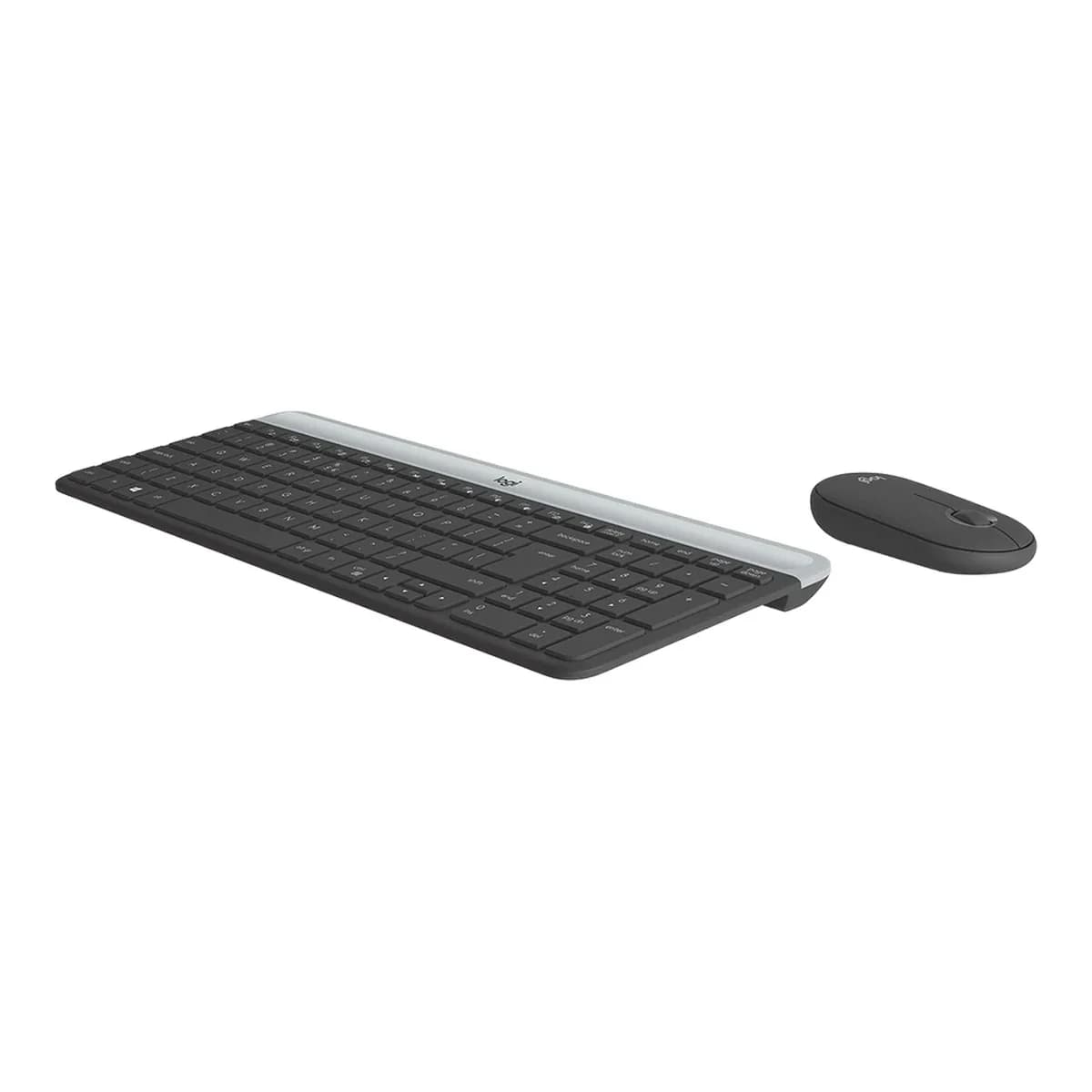 LOGITECH Tastatura Bezicna MK470 Slim Combo, 2.4GHz, US, Silent