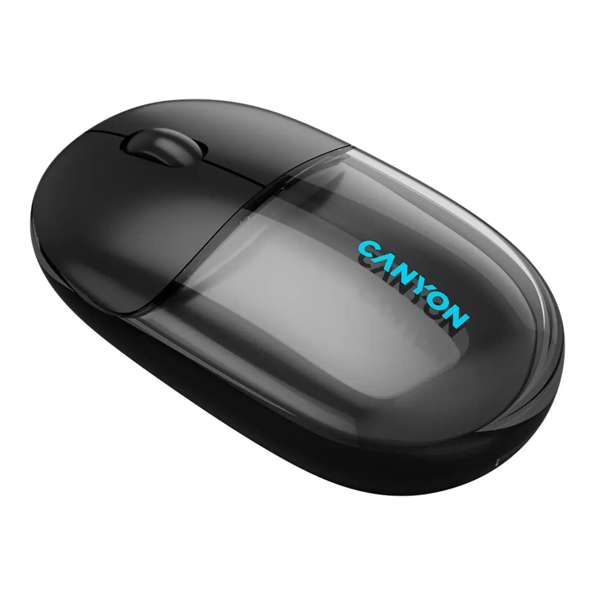 CANYON Mis Bezicni OnClick 24, Bluetooth/2.4GHz, 1200 DPI, Transparentan RGB