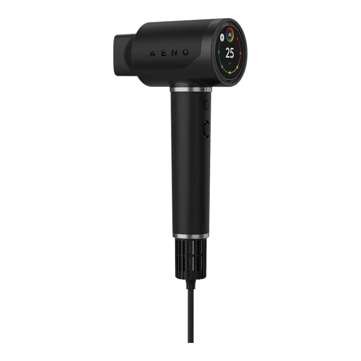 AENO Fen za kosu AHD0005B, 1500W, Ionska tehnologija, Glasovna kontrola, LCD ekran na dodir, 110000 RPM