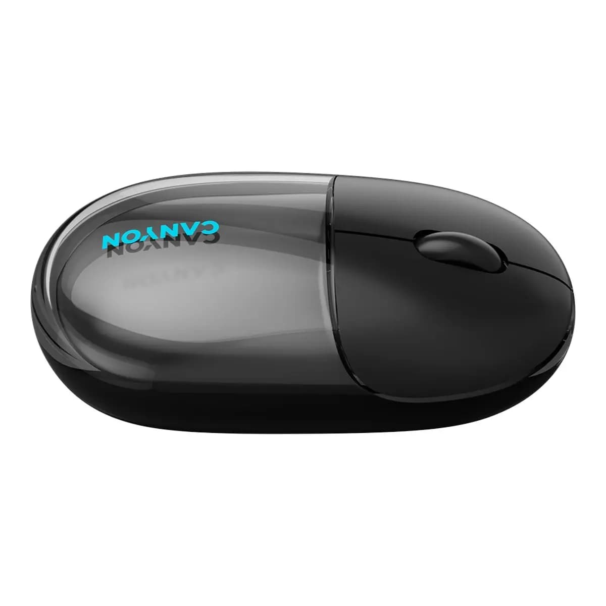 CANYON Mis Bezicni OnClick 24, Bluetooth/2.4GHz, 1200 DPI, Transparentan RGB