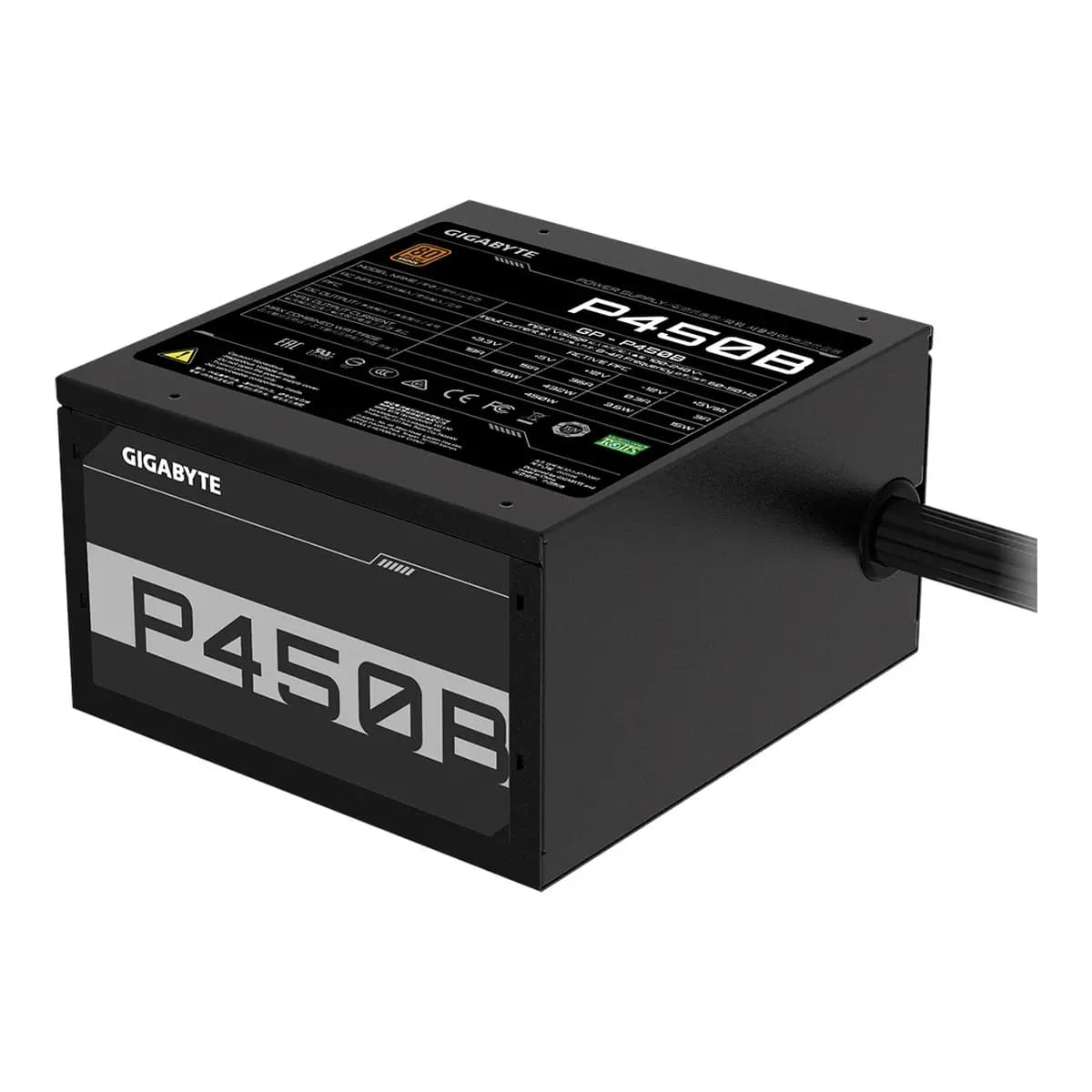 GIGABYTE PSU 450W 80+ bronze6xSATA,2xPCIe 6+2 Pin,3x4Pin,1xFloppy