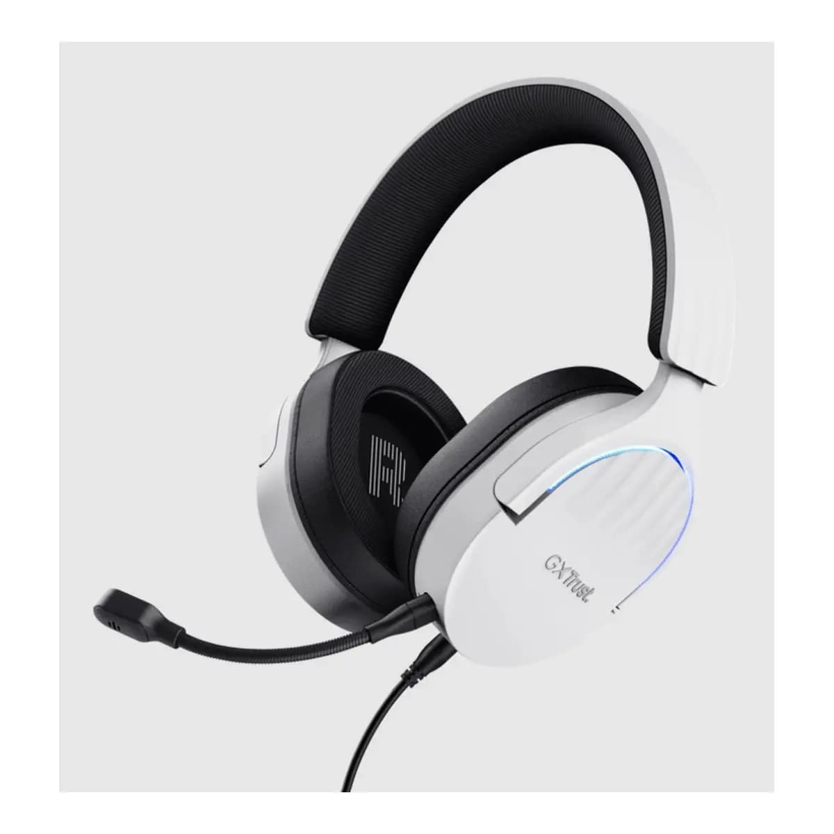 Trust GXT490W FAYZO 7.1 USB2.0, gaming slušalice, žičane,bijele, noise-cancelling mikrofon