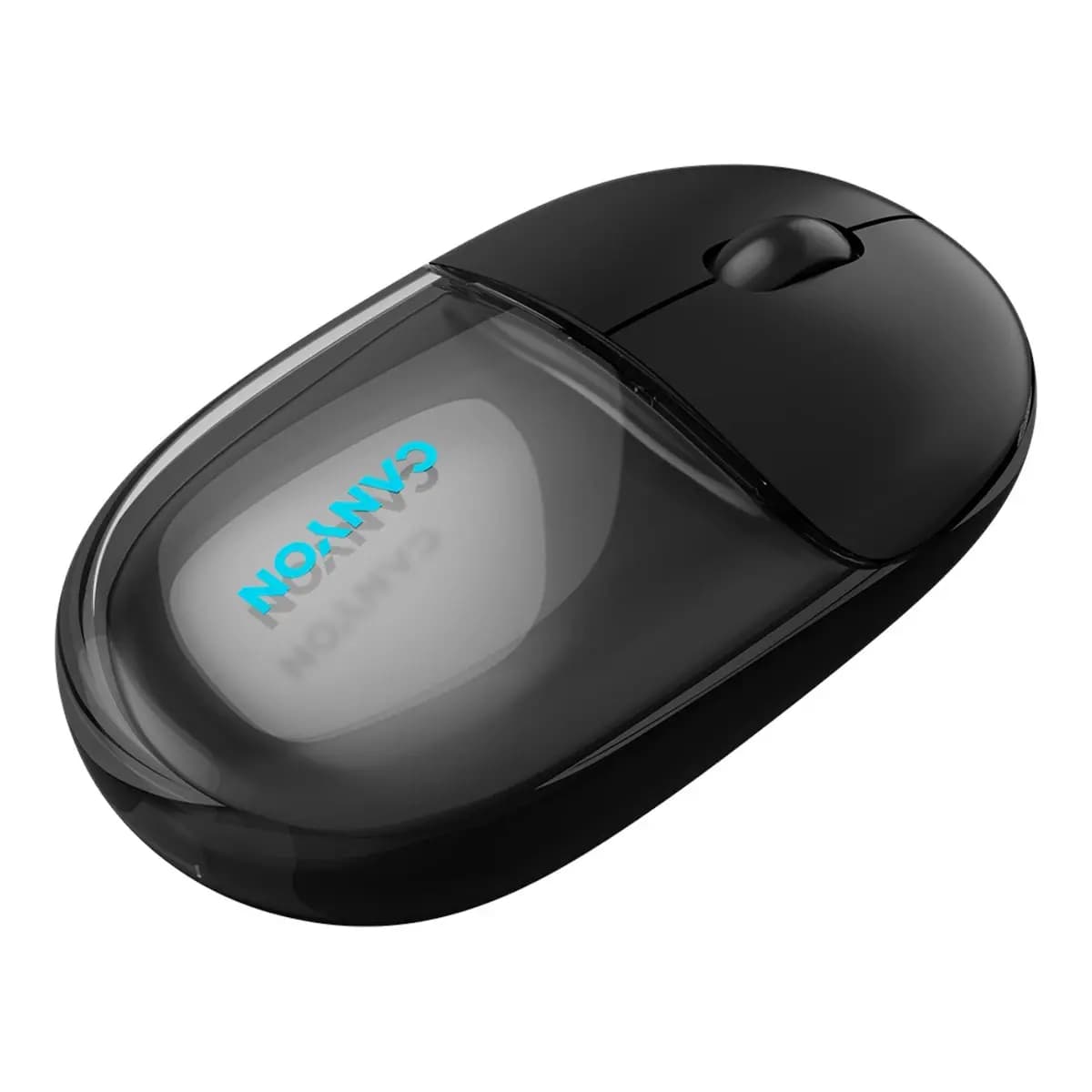 CANYON Mis Bezicni OnClick 24, Bluetooth/2.4GHz, 1200 DPI, Transparentan RGB