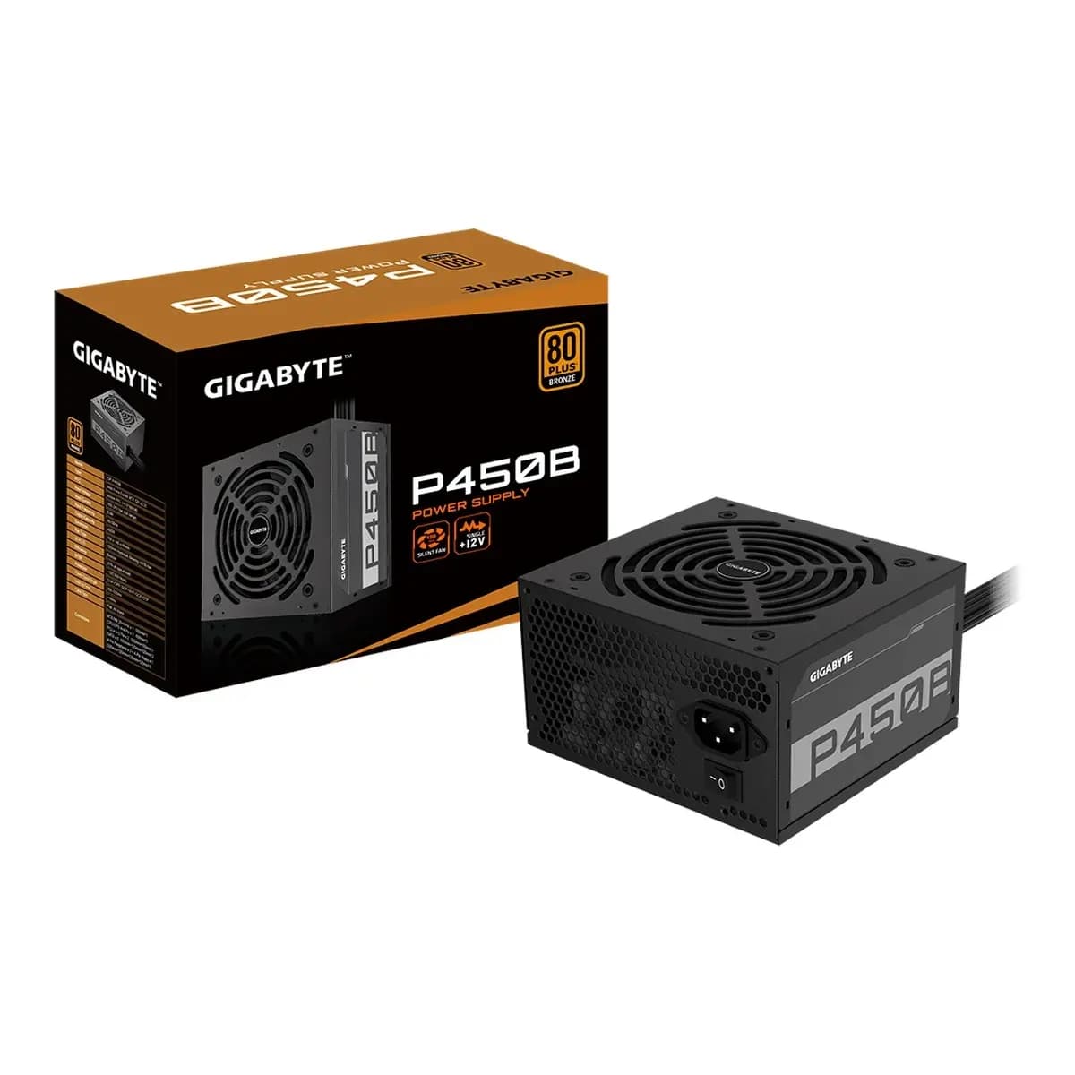GIGABYTE PSU 450W 80+ bronze6xSATA,2xPCIe 6+2 Pin,3x4Pin,1xFloppy