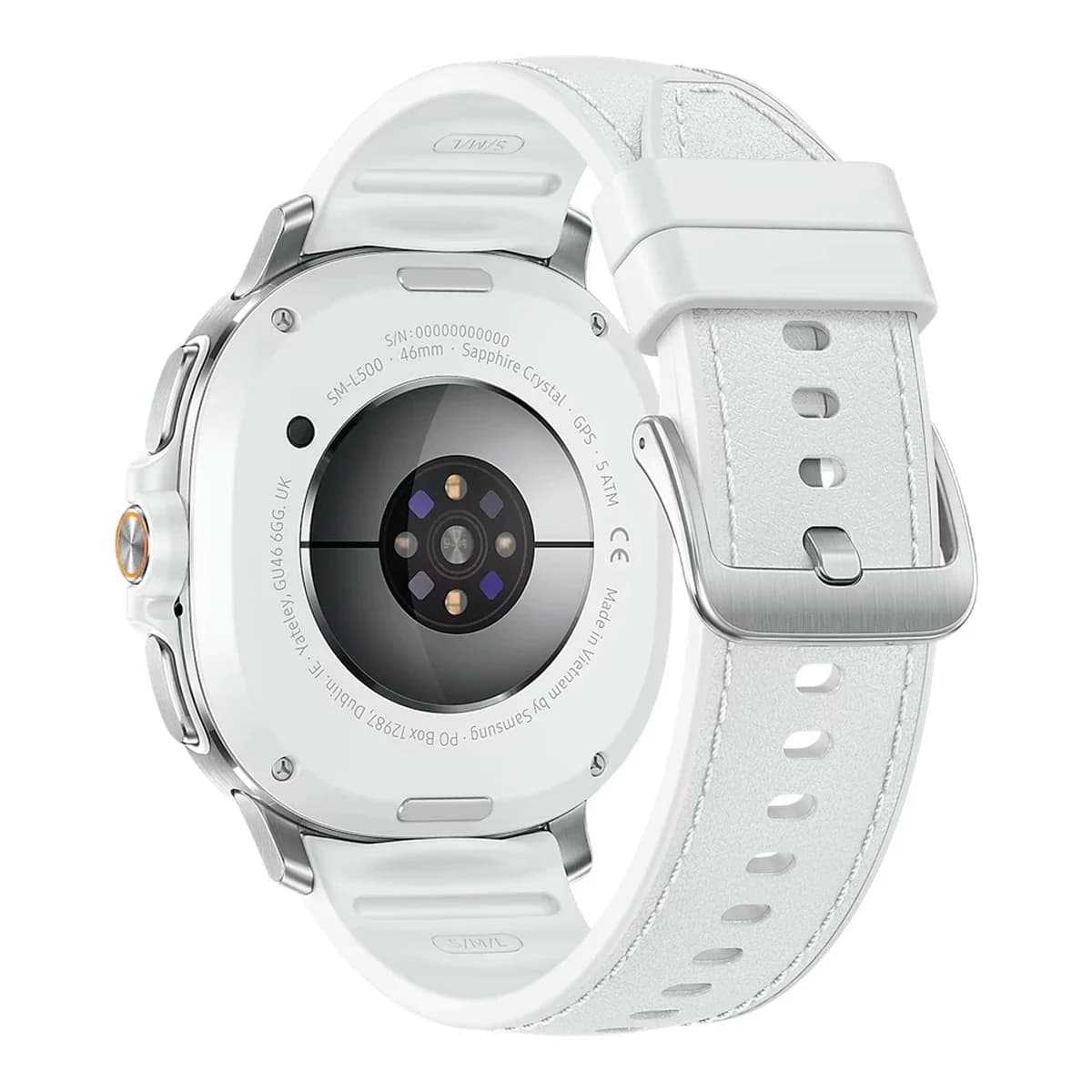 Samsung Pametni Sat Galaxy Watch8 Classic 46mm BT, Bijeli, AMOLED ekran, Praćenje zdravlja, Dugotrajna baterija