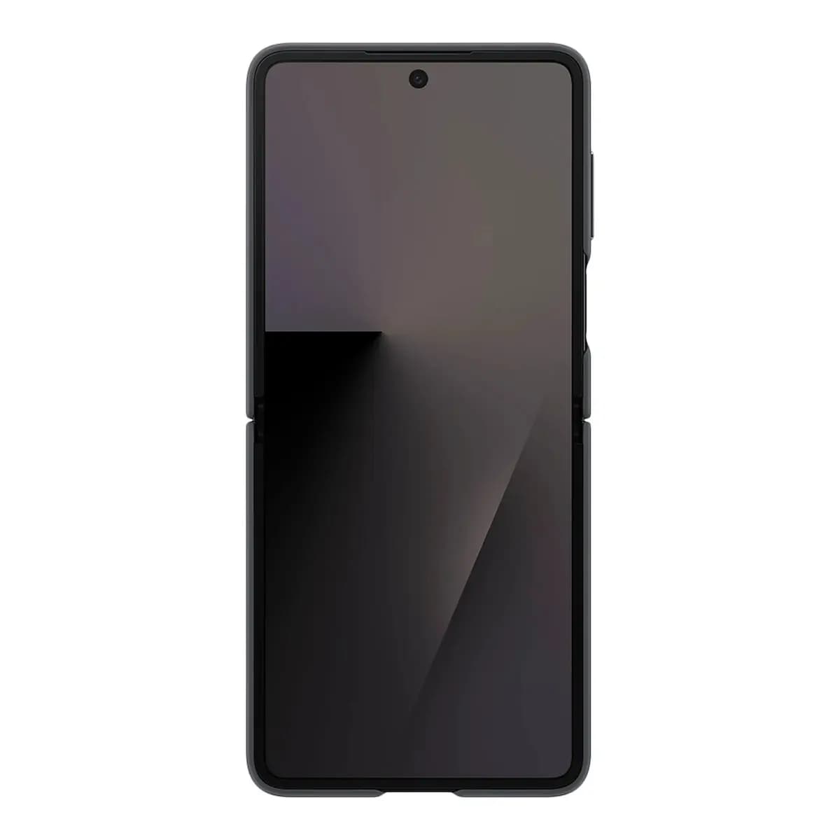 Samsung Silikonska maska za Galaxy Z Flip7 Crna, zaštita, savršeno pristajanje, lagana, premium osjećaj