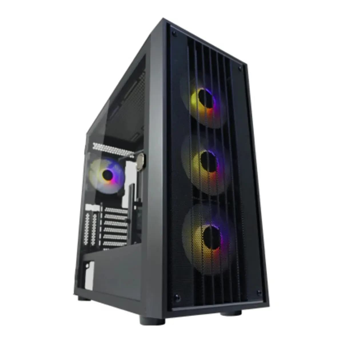 LC-Power Case Gaming 810BE-ATX, ATX, Micro ATX, MiniITX4x 120mm ARGB fans, tempered glass