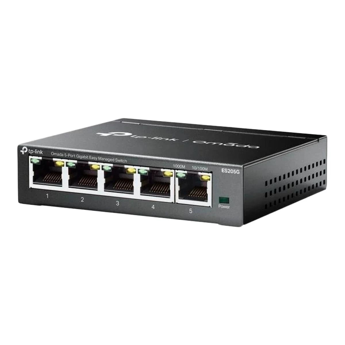 TP-LINK Switch 5-Port Gigabit Omada Easy Managed, VLAN, SDN, QoS, Desktop/Wallmount