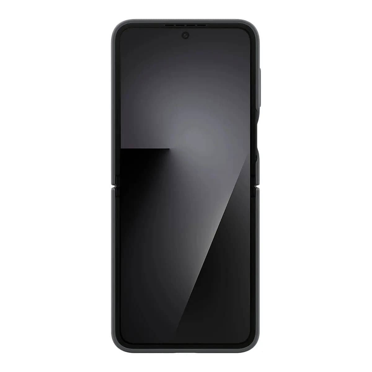 Samsung Silikonska Maskica za Galaxy Z Flip7 FE Crna, Tanka, Protuklizna, Elegantna