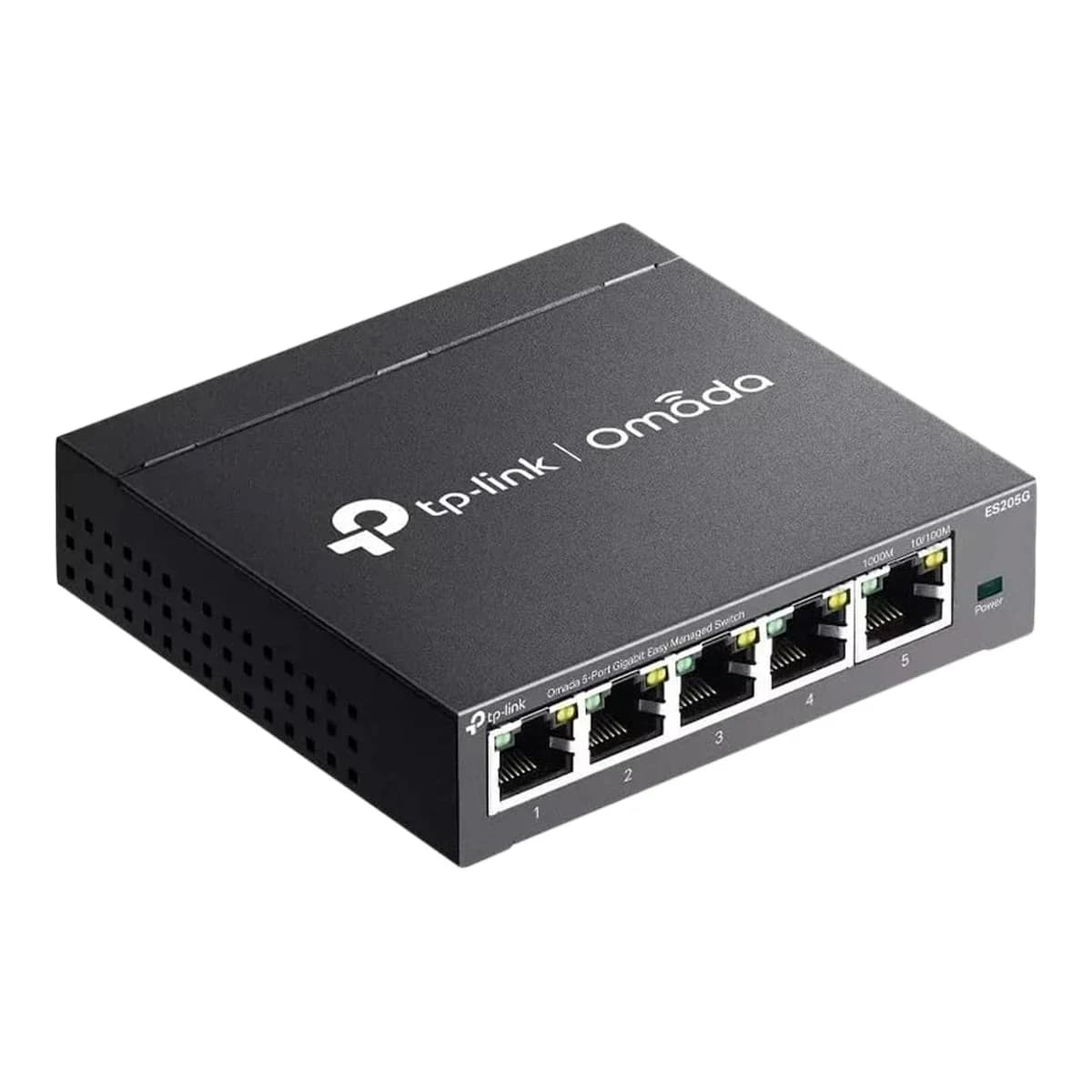 TP-LINK Switch 5-Port Gigabit Omada Easy Managed, VLAN, SDN, QoS, Desktop/Wallmount