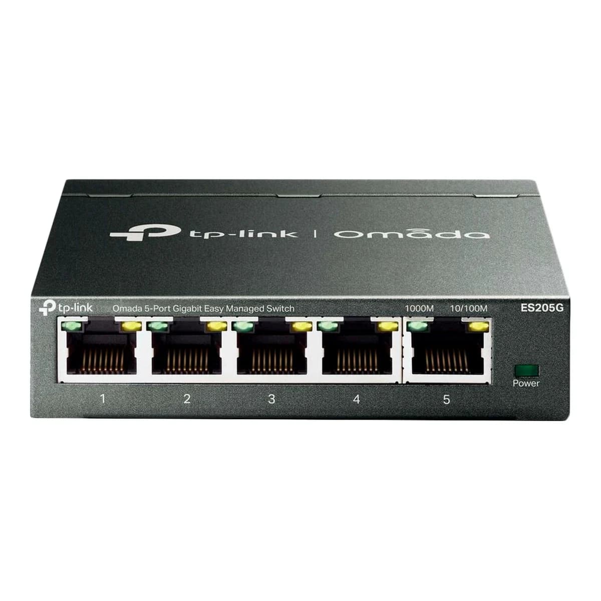 TP-LINK Switch 5-Port Gigabit Omada Easy Managed, VLAN, SDN, QoS, Desktop/Wallmount