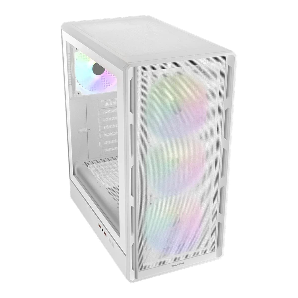 COUGAR Kućište AIRFACE PURE RGB, Mid Tower, RGB osvjetljenje, Bijelo