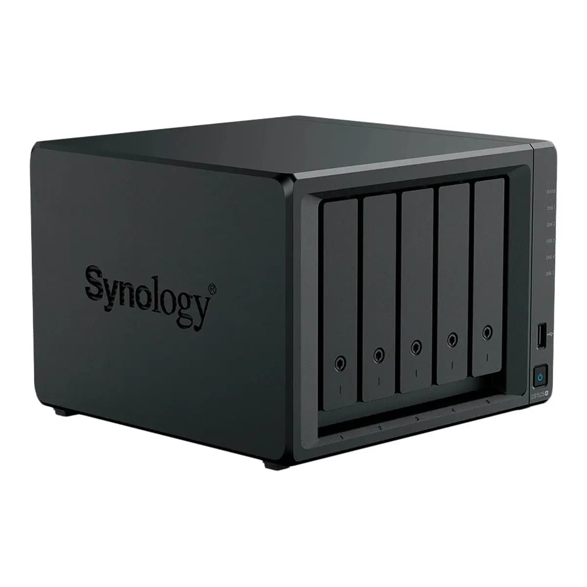 Synology DiskStation DS1525 - 5 Bay, Quad-Core, 8GB RAM, 2.5GbE