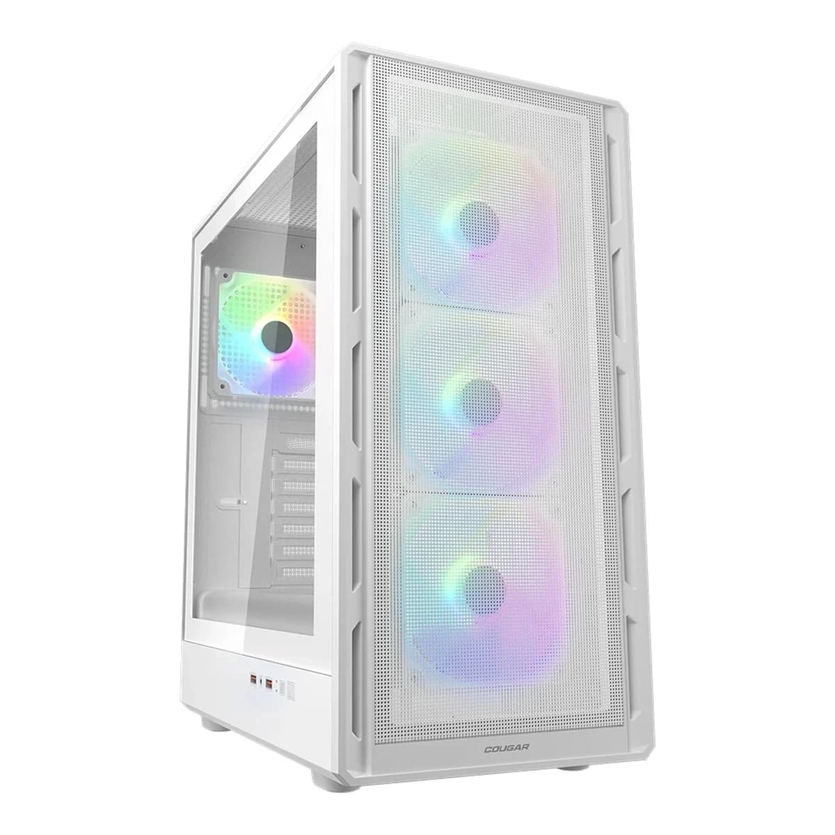 COUGAR Kućište AIRFACE PURE RGB, Mid Tower, RGB osvjetljenje, Bijelo