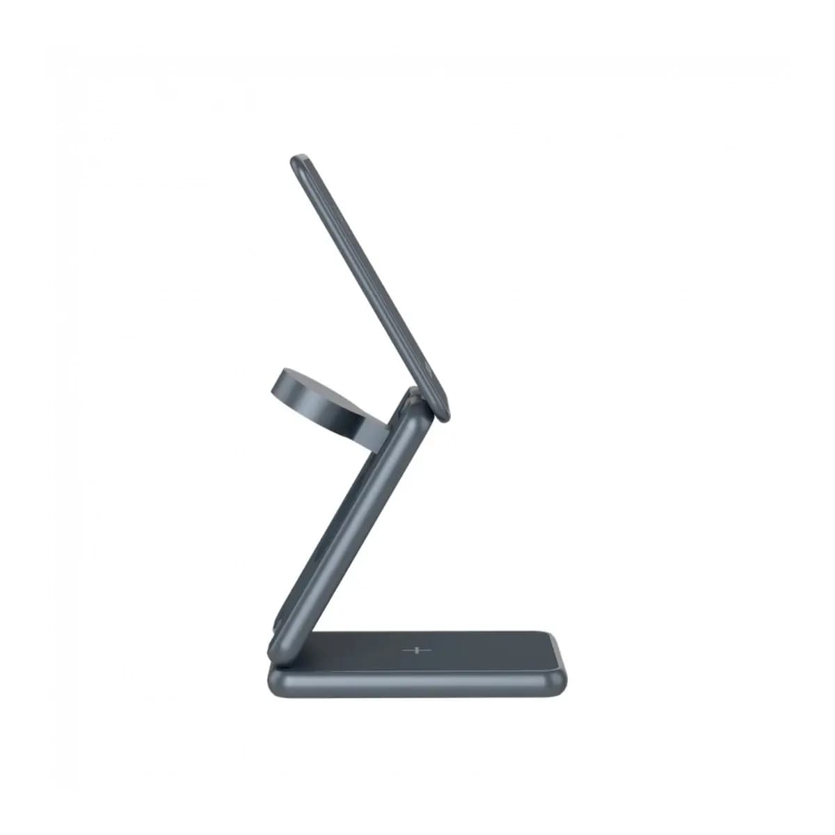 Canyon Sklopivi bežični punjač OnCharge 309 15W 3u1 Metal, brzo punjenje, univerzalna kompatibilnost, kompaktan dizajn