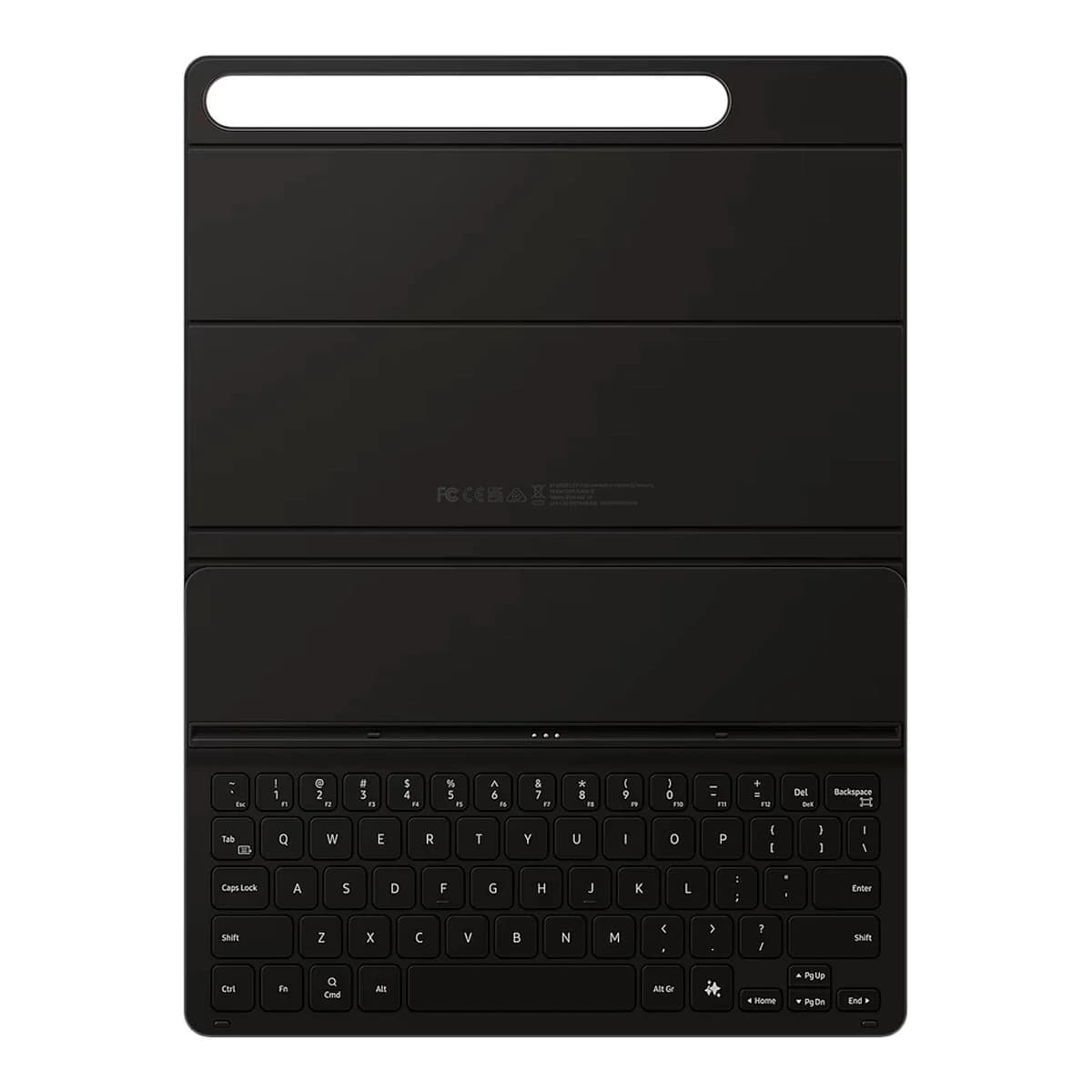 Samsung Galaxy Tab S9/S9 FE/S10 FE/S10 Lite Slim Tastatura sa AI tipkom, Crna, Book Cover, Ultra Tanka
