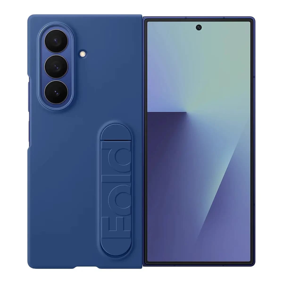 Samsung Silikonska maska za Galaxy Z Fold7 Plava - Tanka, Protuklizna, Elegantna zaštita, Precizno pristajanje
