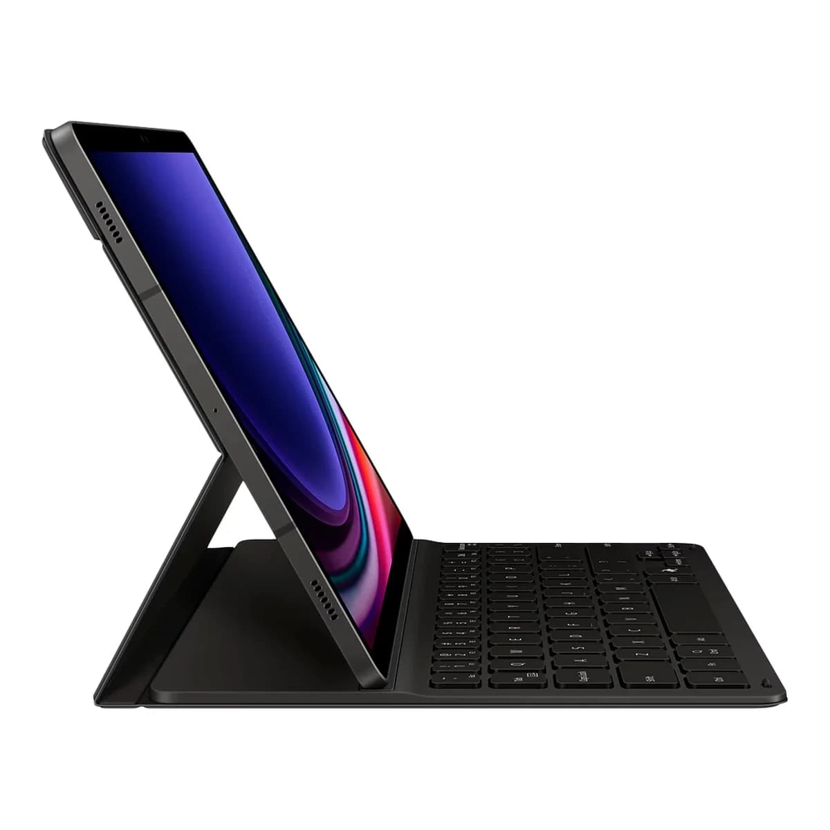 Samsung Galaxy Tab S9/S9 FE/S10 FE/S10 Lite Slim Tastatura sa AI tipkom, Crna, Book Cover, Ultra Tanka