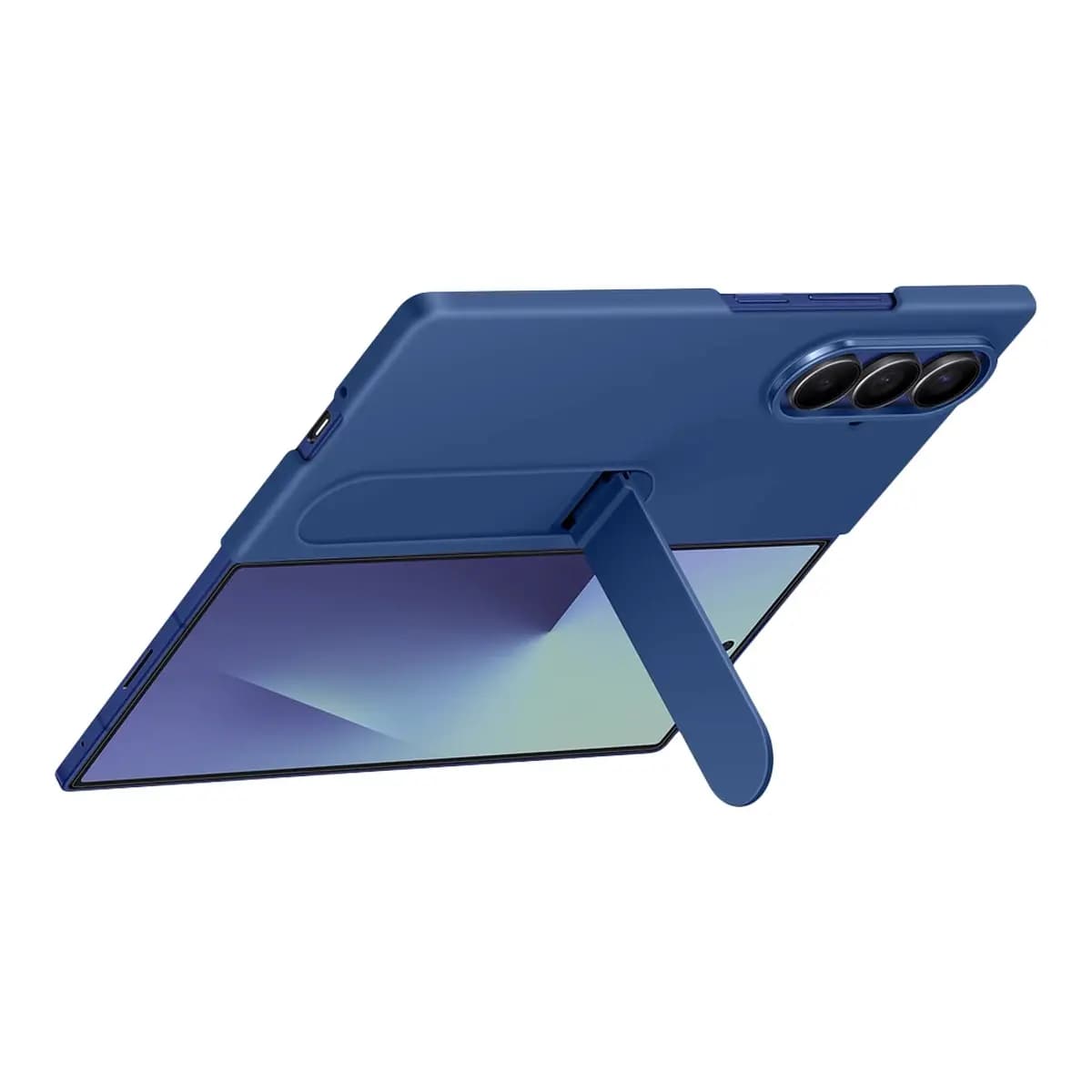 Samsung Silikonska maska za Galaxy Z Fold7 Plava - Tanka, Protuklizna, Elegantna zaštita, Precizno pristajanje