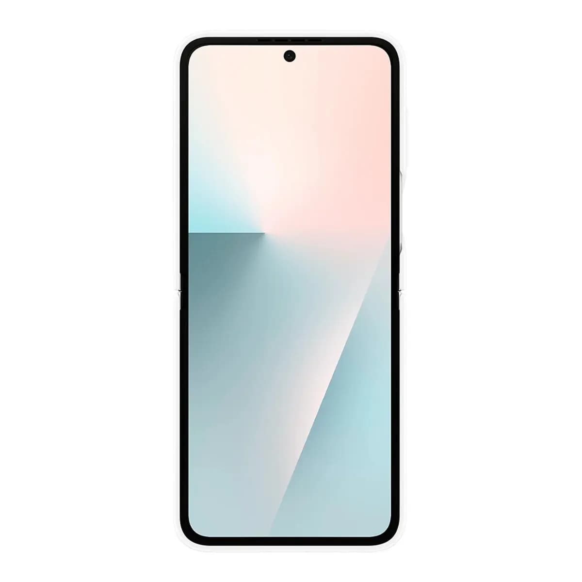 Samsung Silikonska maska za Galaxy Z Flip7 FE bijela - savršena zaštita, moderan dizajn