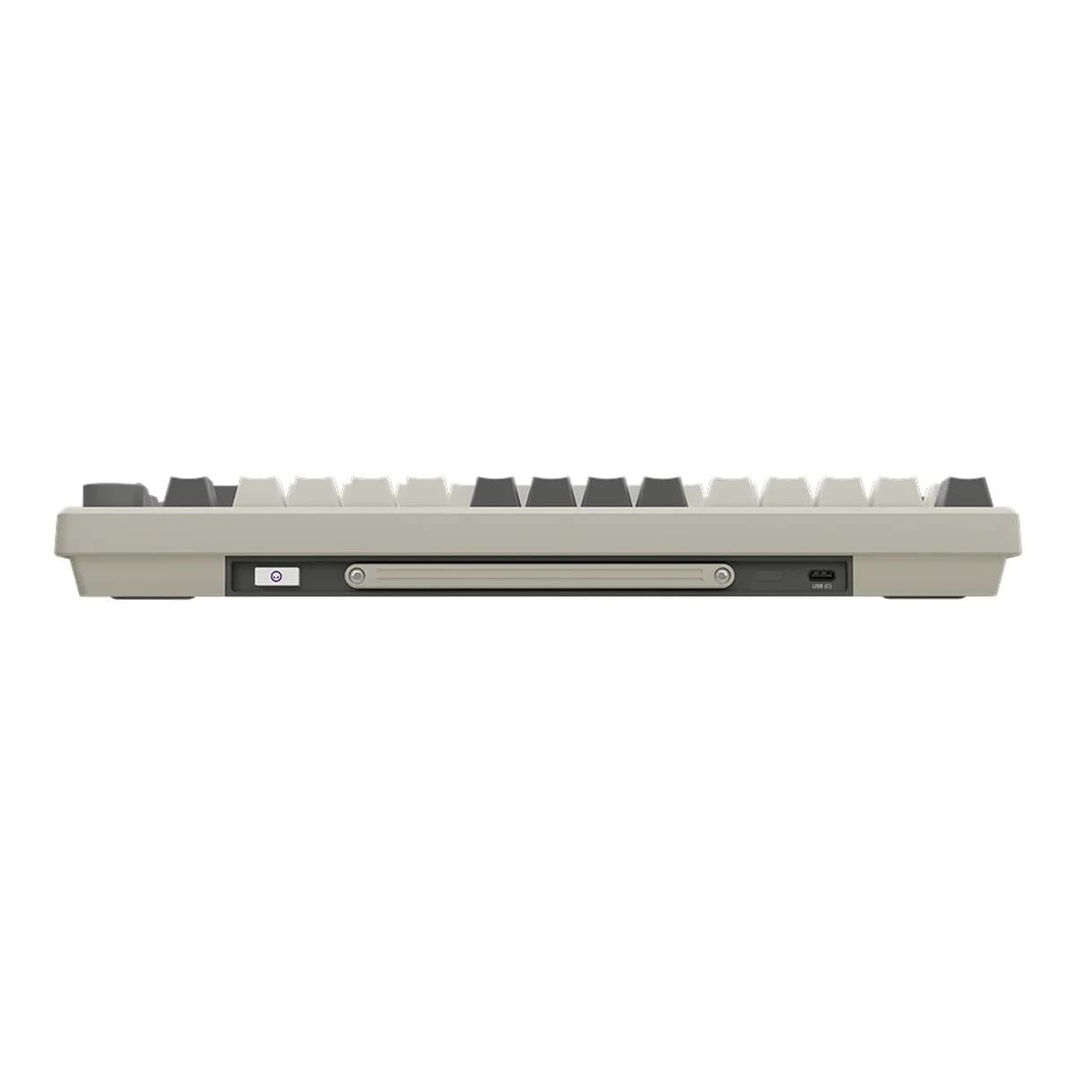 LORGAR Tastatura Bezicna Mehanicka Gaming KBP7075W, Bluetooth/2.4GHz/USB, Toxic Purple Switch, 75%, RGB OLED