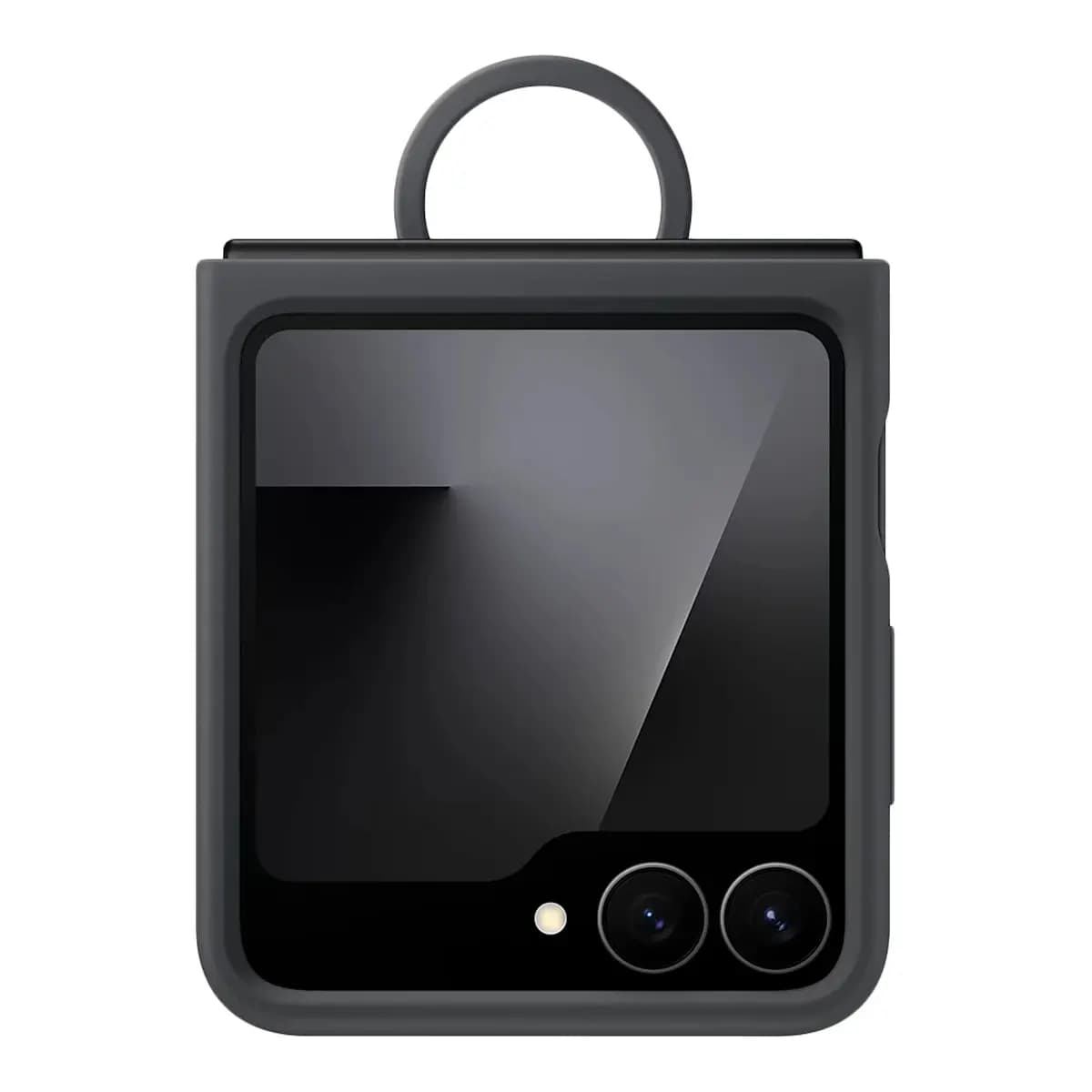 Samsung Silikonska Maskica za Galaxy Z Flip7 FE Crna, Tanka, Protuklizna, Elegantna