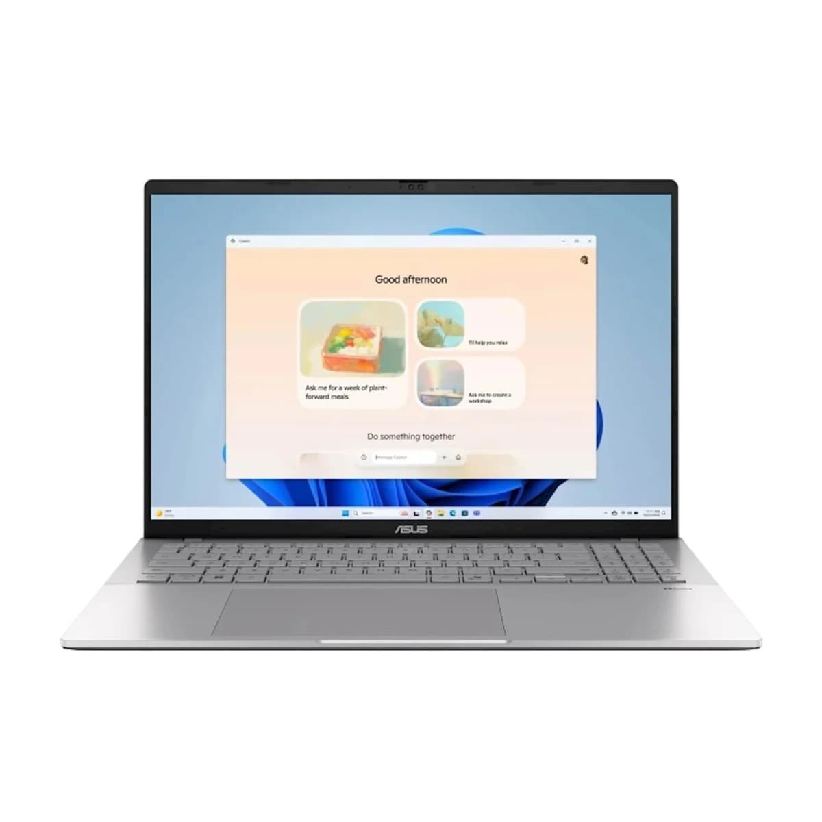 ASUS Laptop VivoBook S3607CA-RP036 16.0" Intel Core Ultra 7 255H, 1TB SSD, 16GB RAM, Free DOS, Matte Gray, Intel UHD Graphics