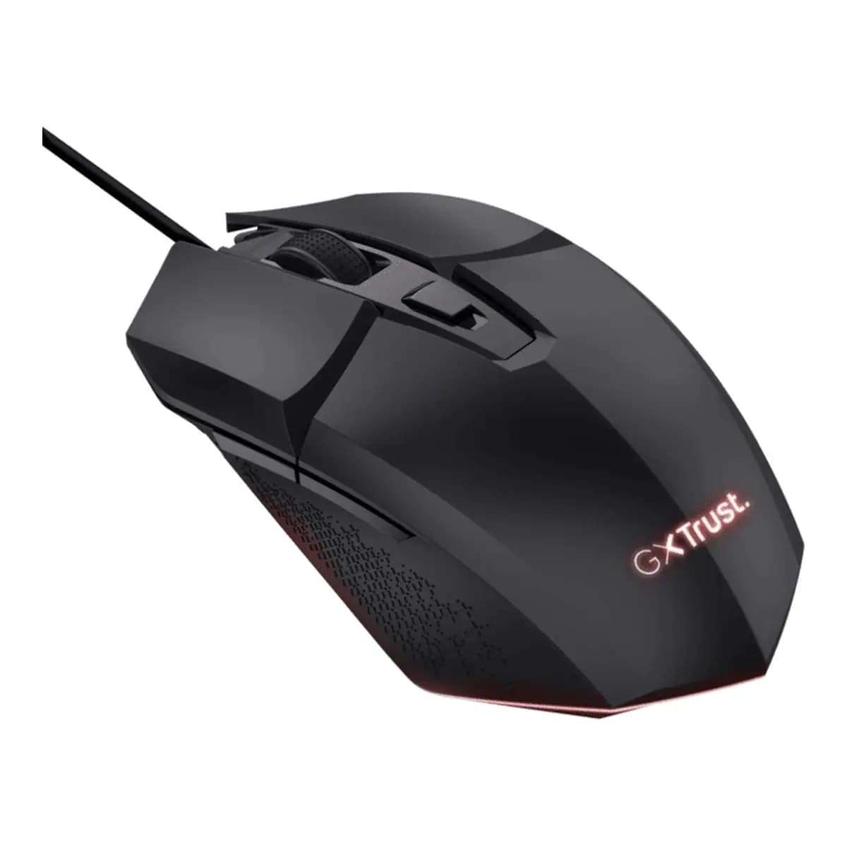 Trust GXT 109 Felox Gaming Miš - 6400 DPI, 6 tipki, 150cm, Crni
