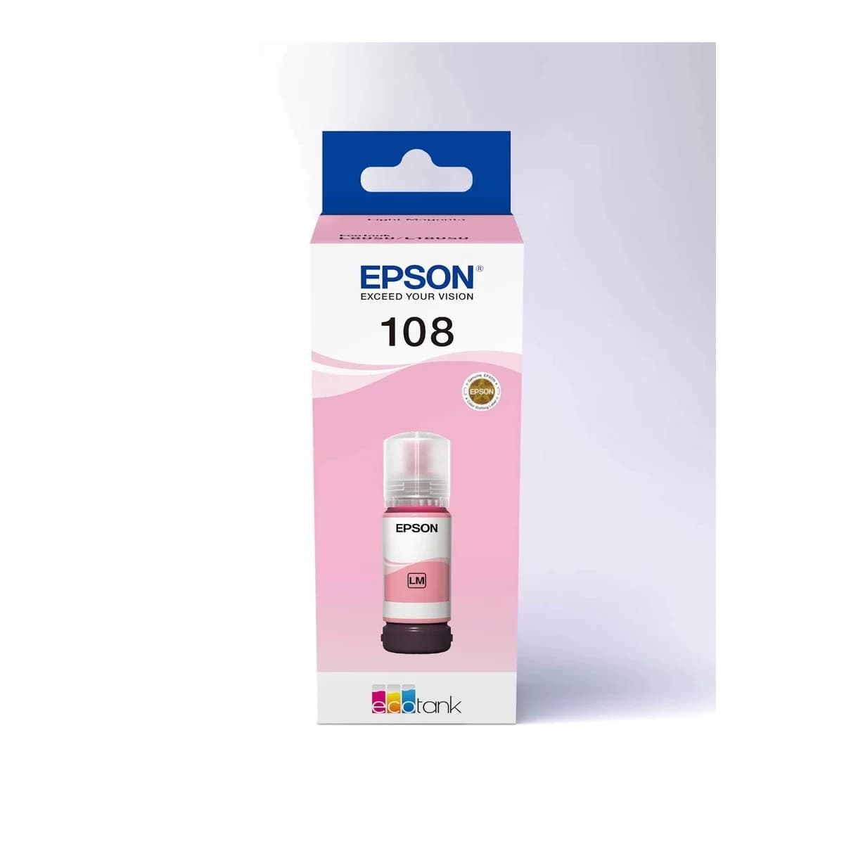 Tinta Epson 108 EcoTank Light Magenta