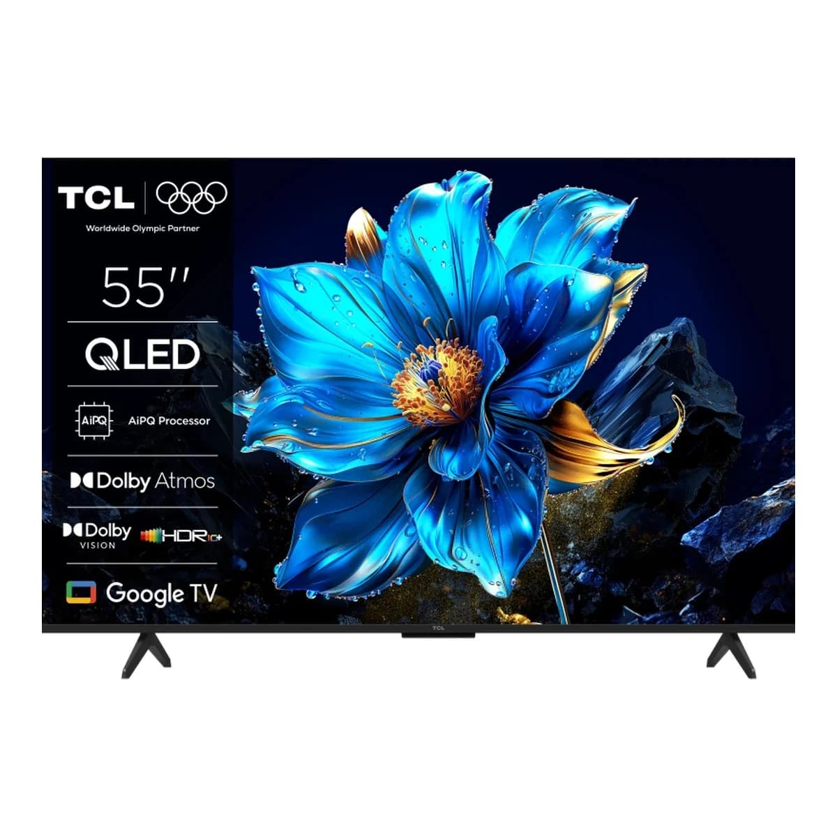 TCL TV 55" 4K QLED 55P7K, Google TV, HDR multi-format, Dolby Atmos, Game Master