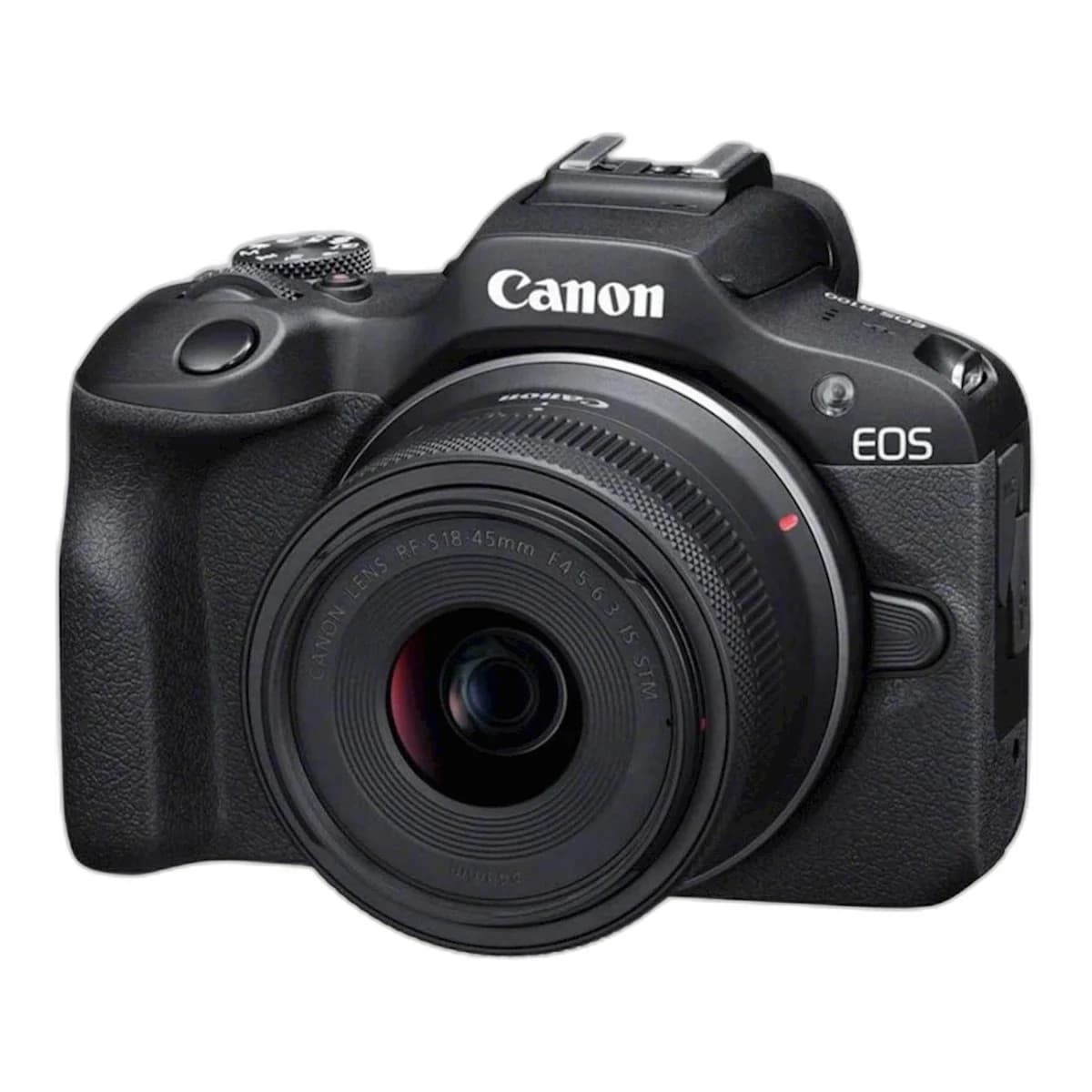 Canon EOS R100 Fotoaparat RFS18-45 24.1MP 4K Video Crni