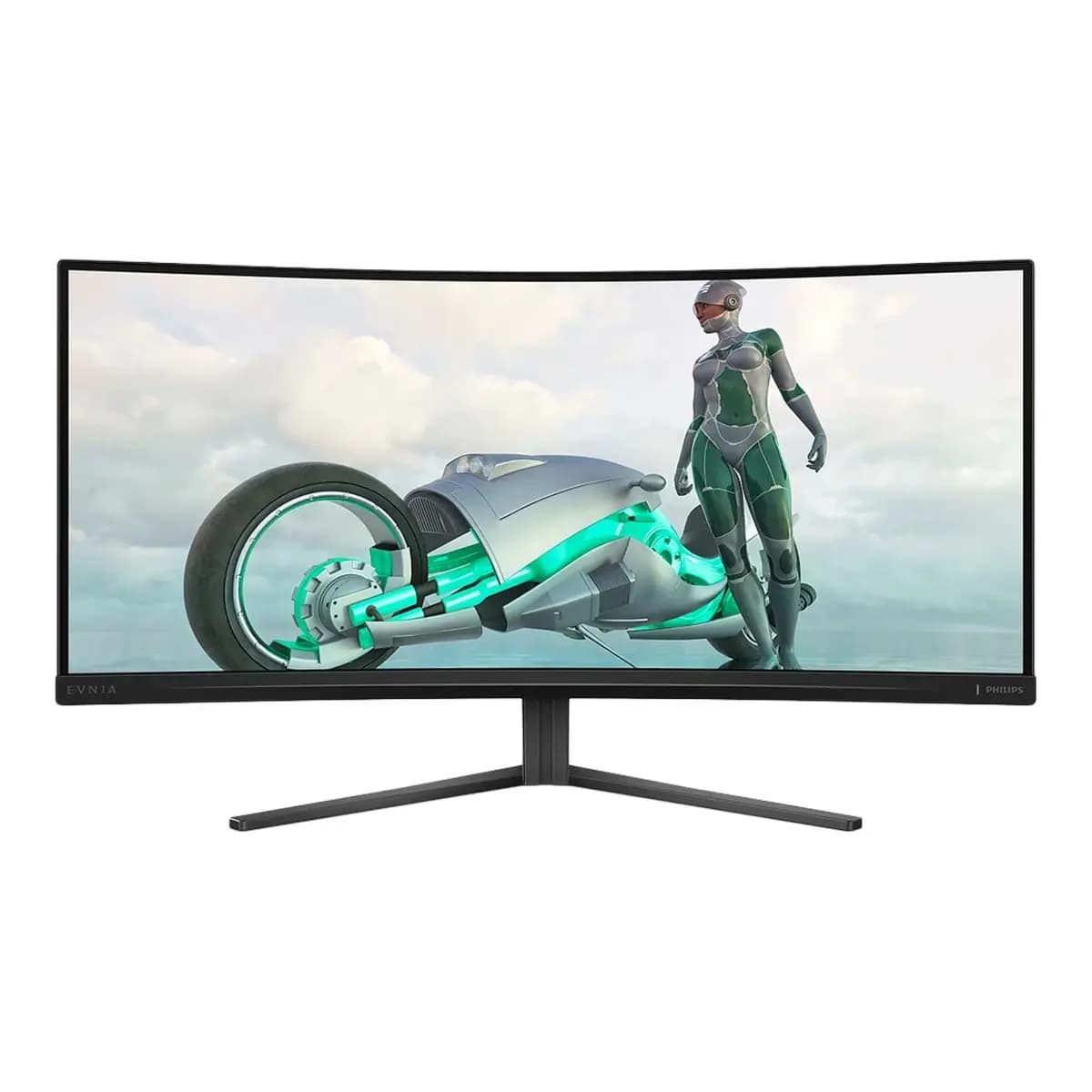 PHILIPS Monitor Gaming Evnia 34M2C3500L 34" WQHD, VA Panel, 180Hz, 0.5ms, Zakrivljeni, HDR10, Adaptive Sync