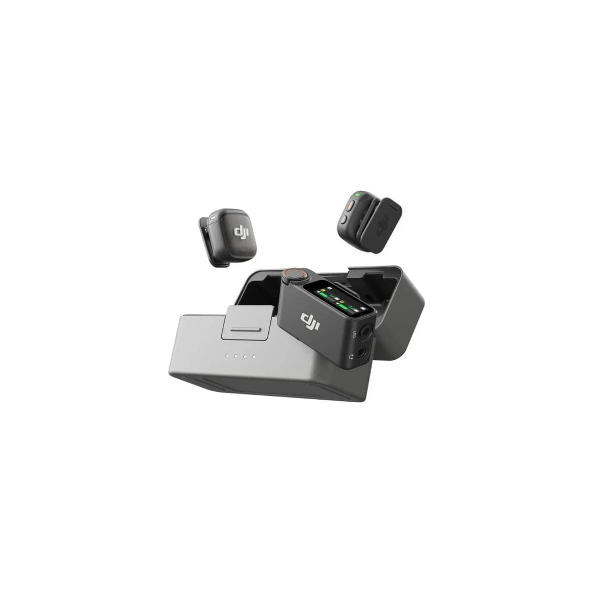 DJI Mic 3 (2TX+1RX+CC)mikrofon, prenos zvuka do 250m5.5h snimanja,48kHz 24 zvuk,OLED zaslon