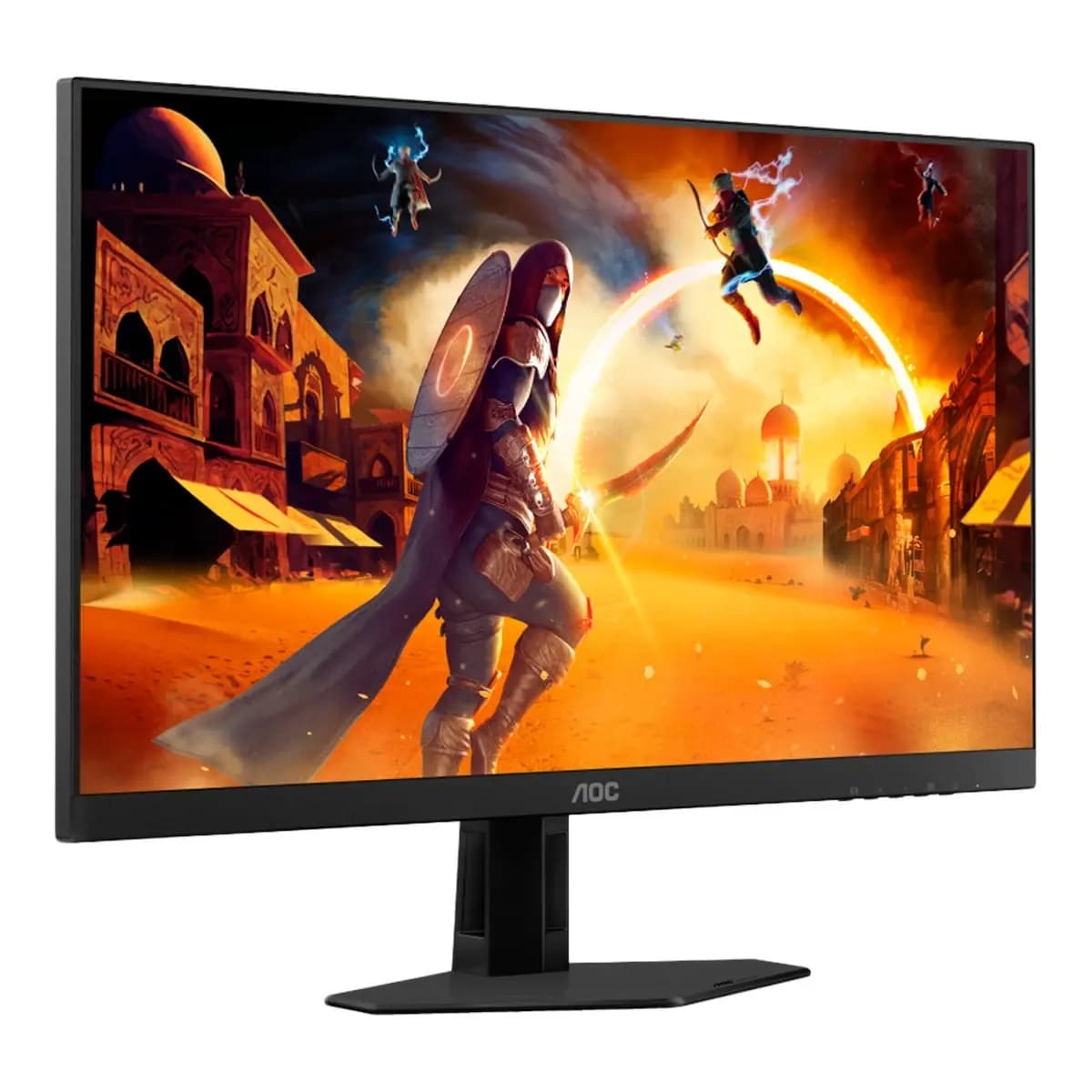 AOC Monitor Gaming 24G4HRE 24" Full HD, Fast IPS Panel, 200Hz, 0.5ms, G-Sync Compatible, HDR10, HDMI, DP