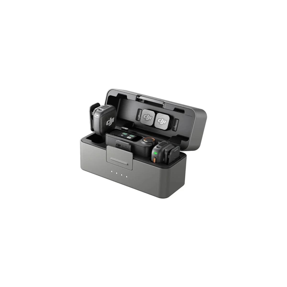 DJI Mic 3 (2TX+1RX+CC)mikrofon, prenos zvuka do 250m5.5h snimanja,48kHz 24 zvuk,OLED zaslon