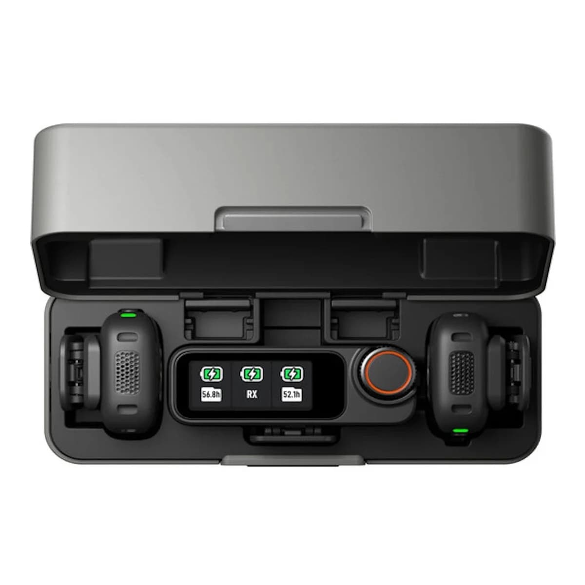 DJI Mic 3 (2TX+1RX+CC)mikrofon, prenos zvuka do 250m5.5h snimanja,48kHz 24 zvuk,OLED zaslon