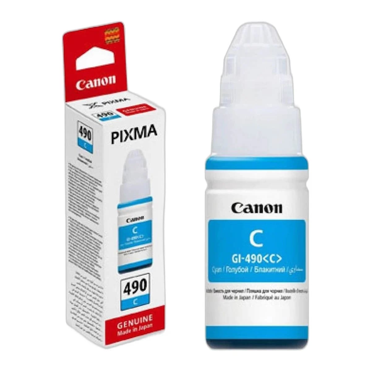 CANON Tinta GI490C Cijan - Originalna, Visok Prinos, 7000 Strana