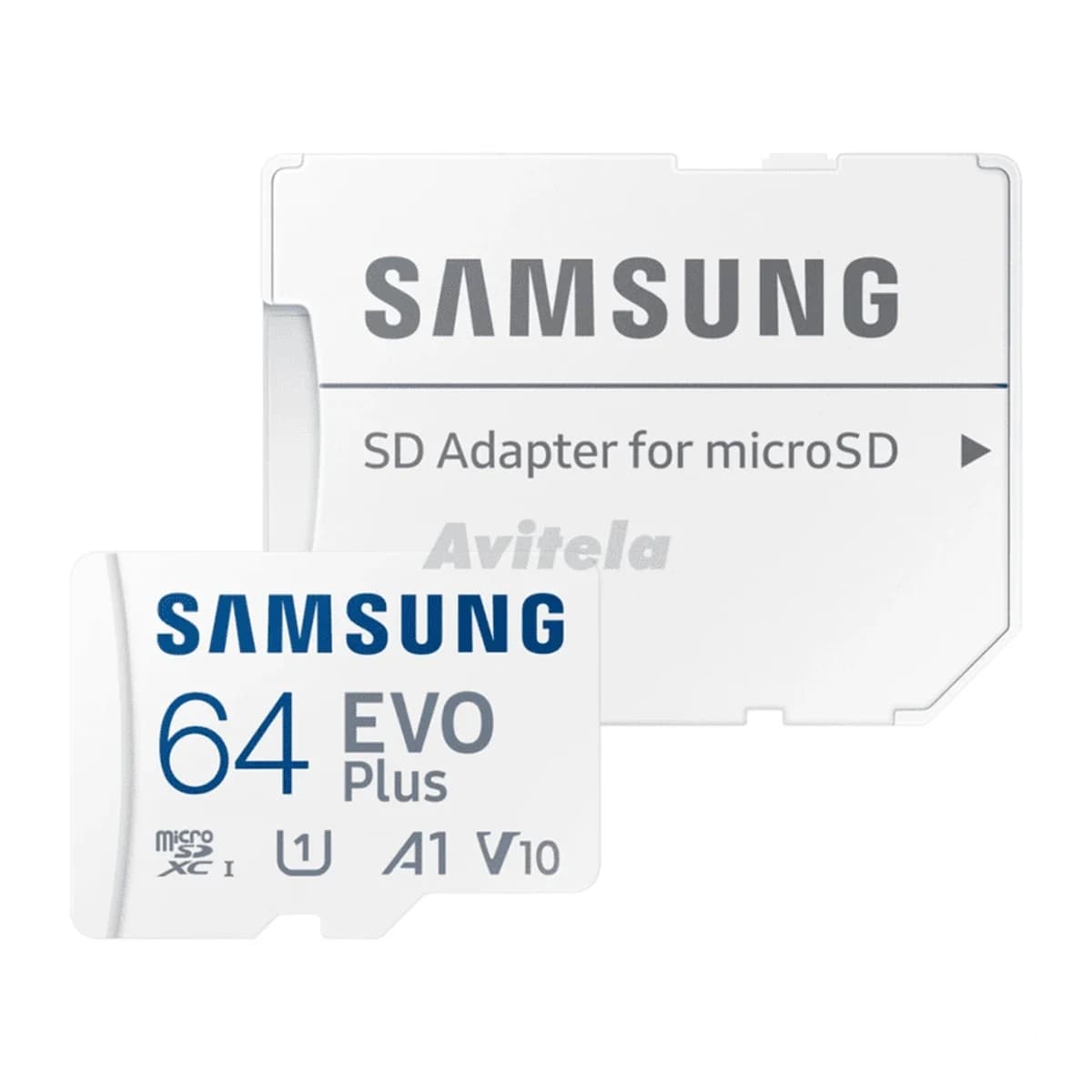 Samsung Micro SD 64GB EVO Plussa adapterom;Up to 160MBs