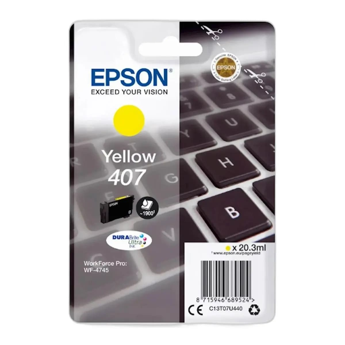 Tinta Epson WF-4745 L Yellow