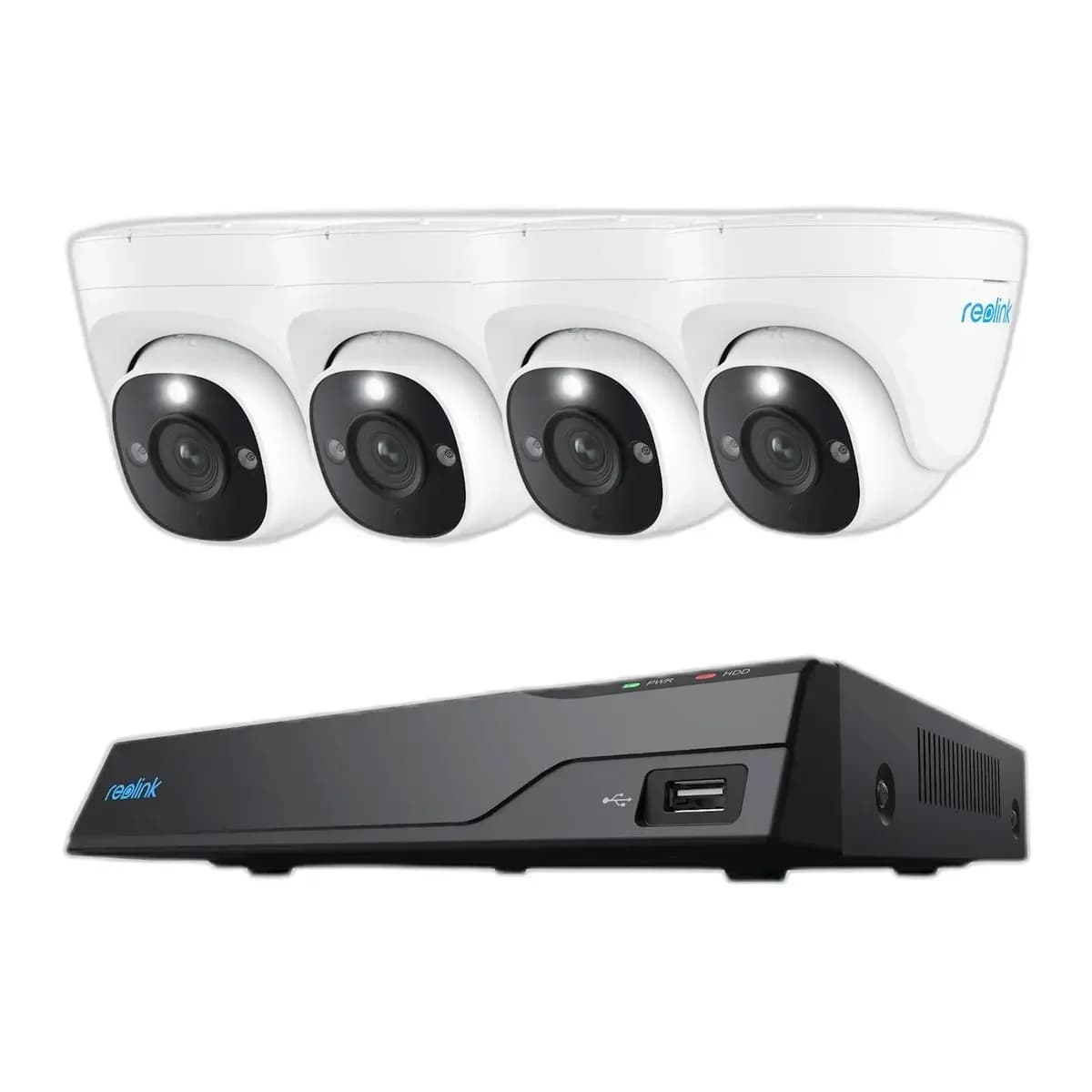 Reolink NVR snimač NVS8-8MD4 4K 8 kanalni NVR. 2TB HDD, 4x kamera POE 8 MP