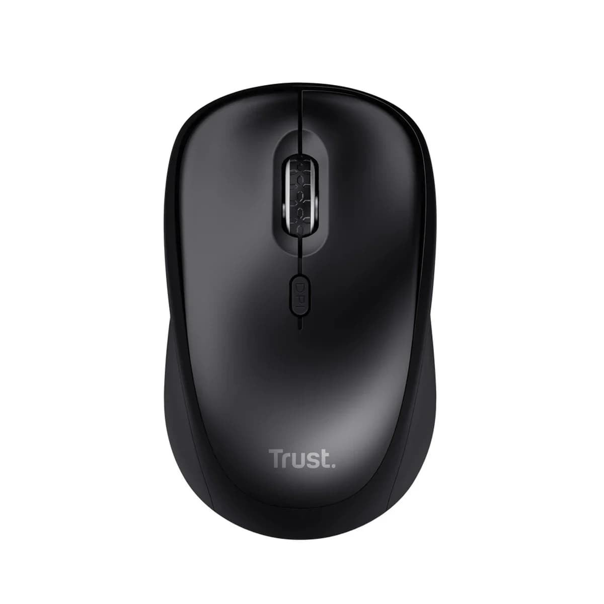 YVI+ WIRELESS MOUSE BLACK, crni, 1600 DPI, bežični