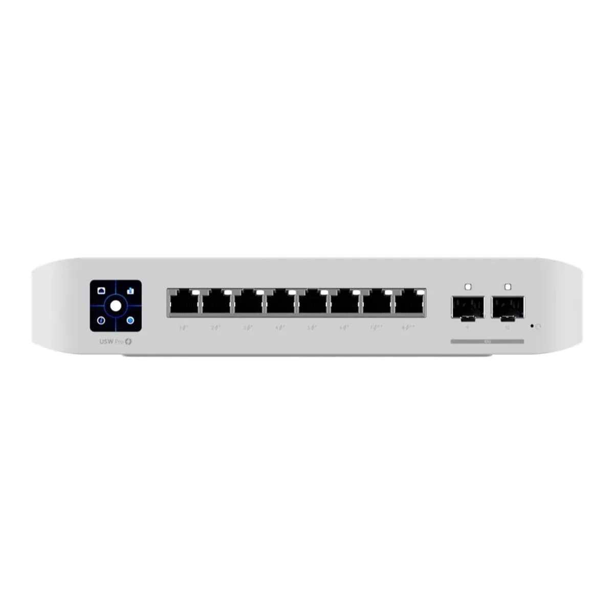 UBIQUITI Switch 8-Port Gigabit USW-Pro-8-PoE, Layer 3 Managed, 6x PoE+, 2x PoE++, 2x 10G SFP+