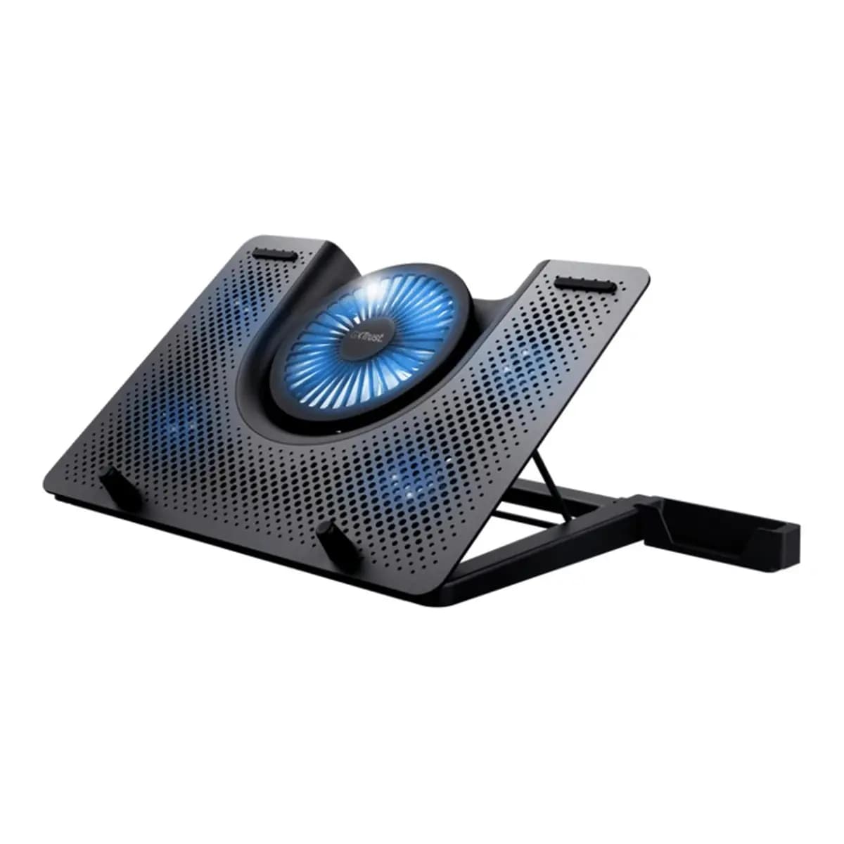 Trust Quno Cooling Stand LED GXT 1125 Laptop cooling stand sa 5 ventilatora + stalak za telefon