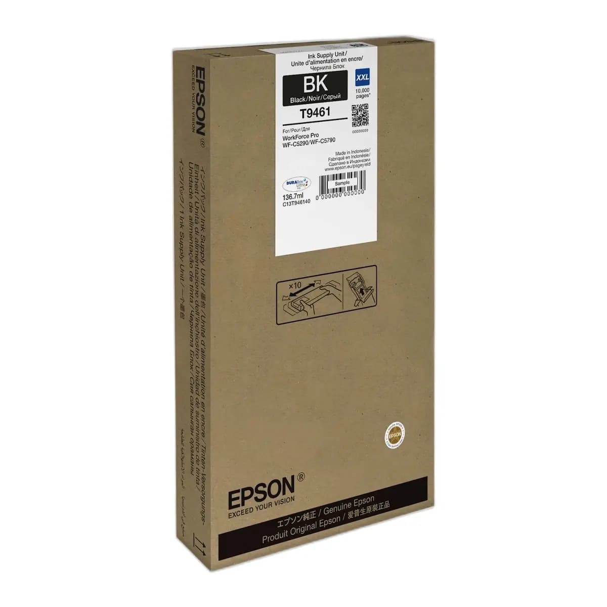 Tinta EPSON WF-C5790 XL Black 5k