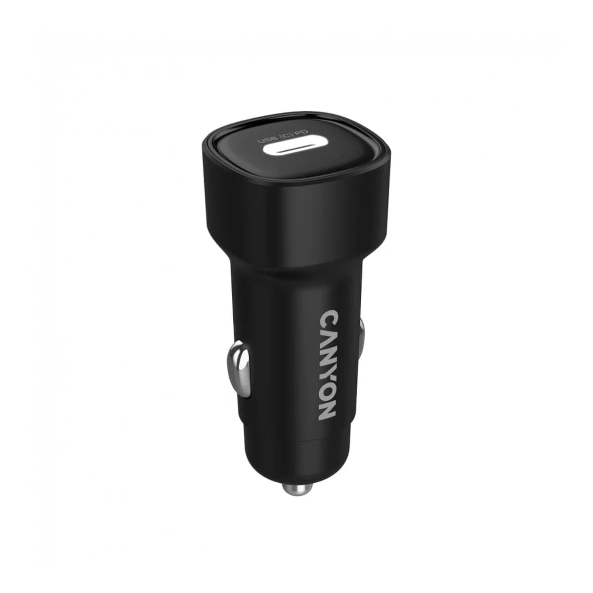 CANYON punjač za auto OnDrive 30 PD 30W USB-C Crni