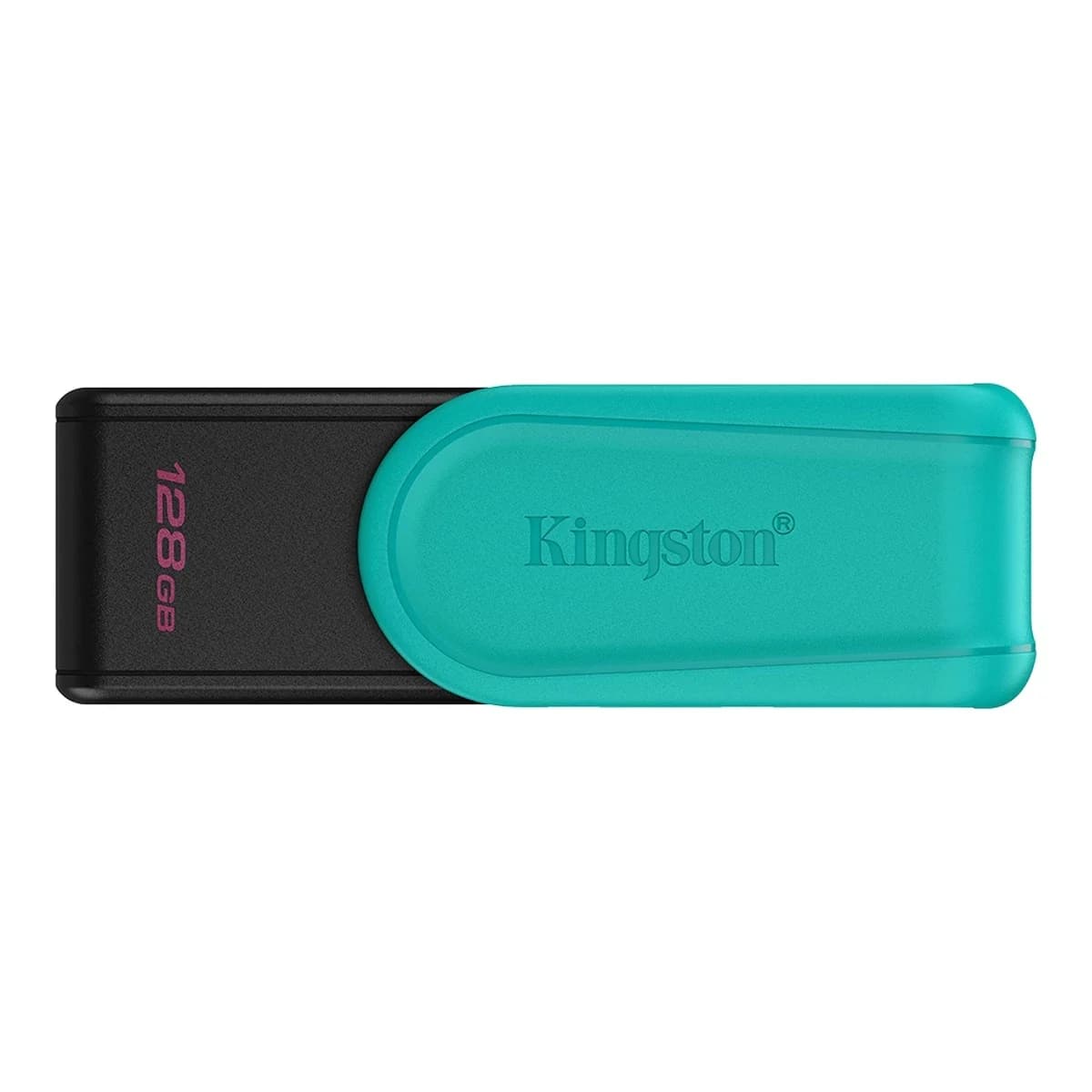 KINGSTON USB Stik DataTraveler Exodia S, 128GB, USB 3.2 Gen 1, Black/Turquoise, 60 mjeseci garancija