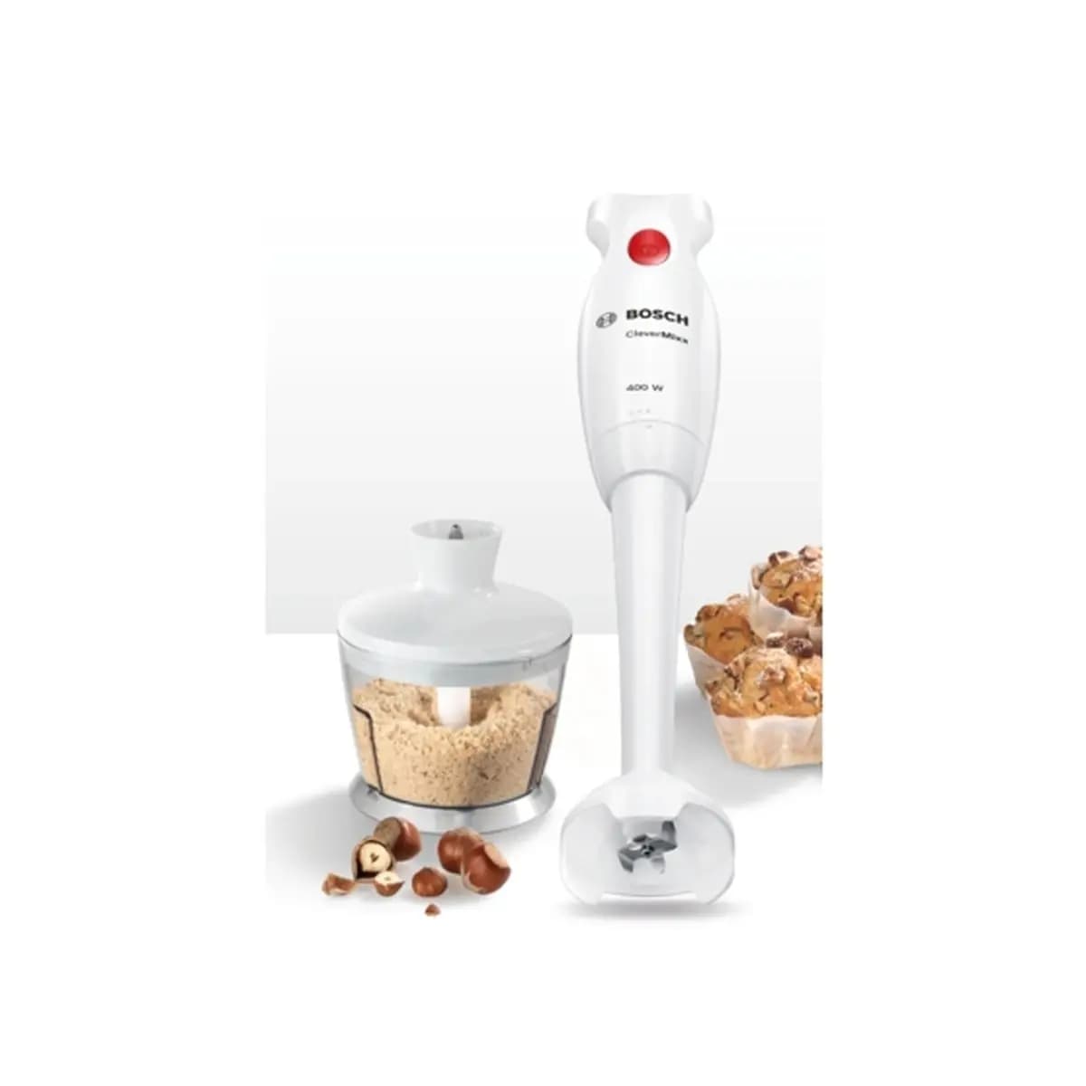 BOSCH štapni mixer 400 W, Mjerna posuda, Sjeckalica, Plastična noga, SL